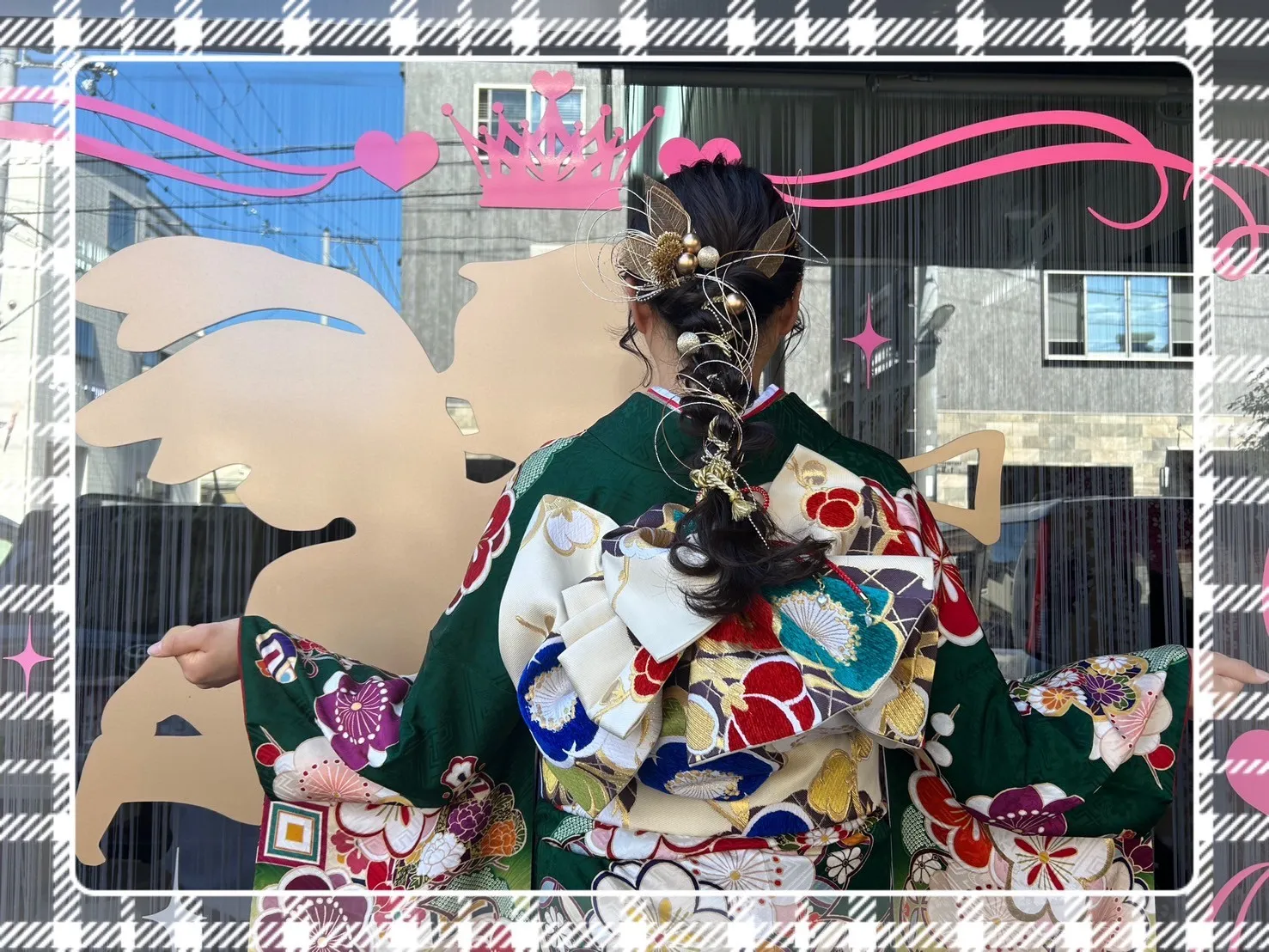 前撮り 撮影会 振袖 レンタル 奈良 きれい かわいい くすみ ガーリー 古典 イマドキ