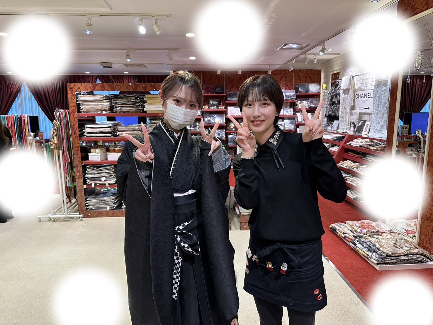 成人式 前撮り 梅田 袴 くすみカラー かわいい イマドキ 淡色 古典 タカゼン 撮影