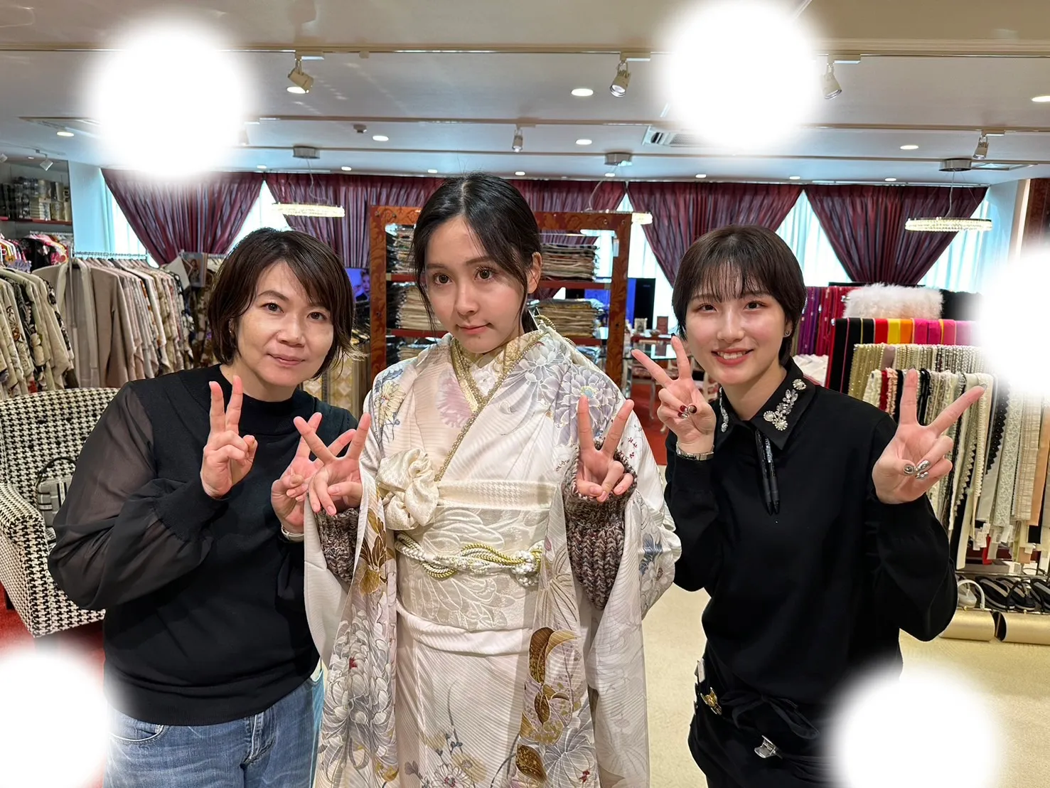 成人式 振袖 梅田 レンタル くすみカラー 可愛い 王林 白