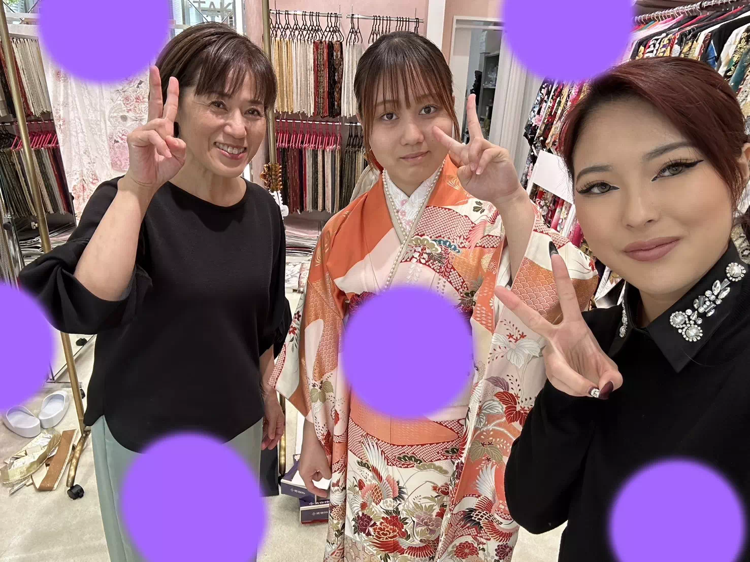 TAKAZEN神戸店 前撮り撮影会 イマドキ カワイイ コディネート 振袖 レンタル 袴