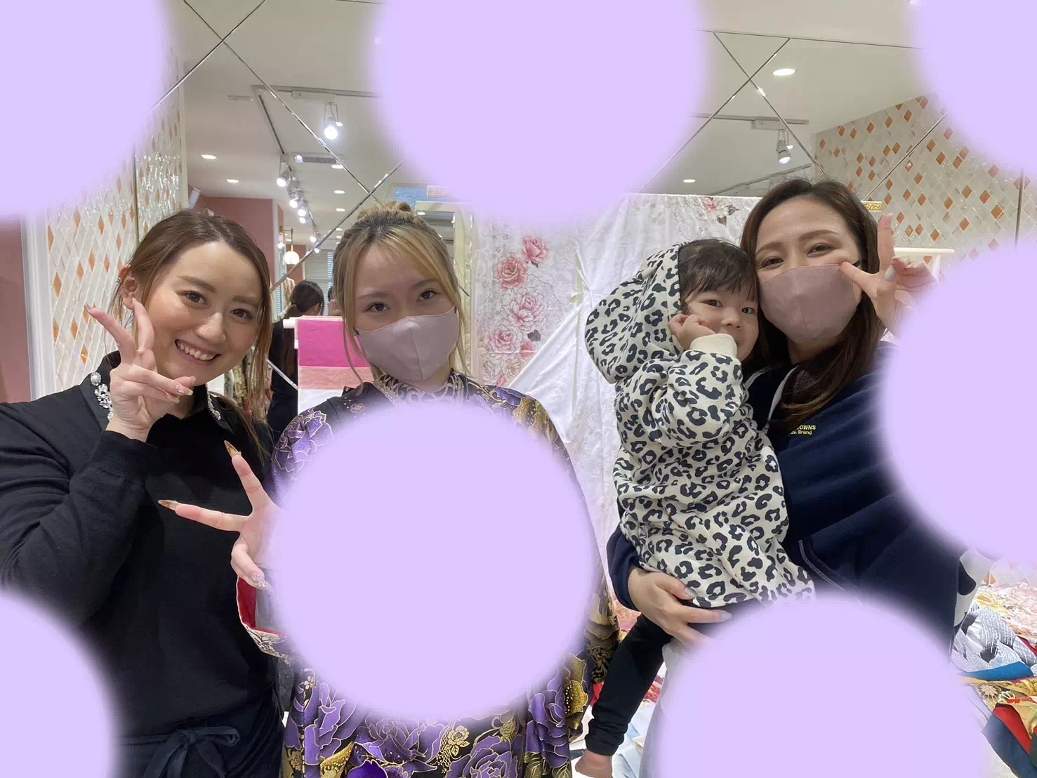 【TAKAZEN姫路店】♡20日 2025年成人の駆け込みもまだ間に合う!ギラギラ紫のモード振袖の岡山市姫ちゃん♡