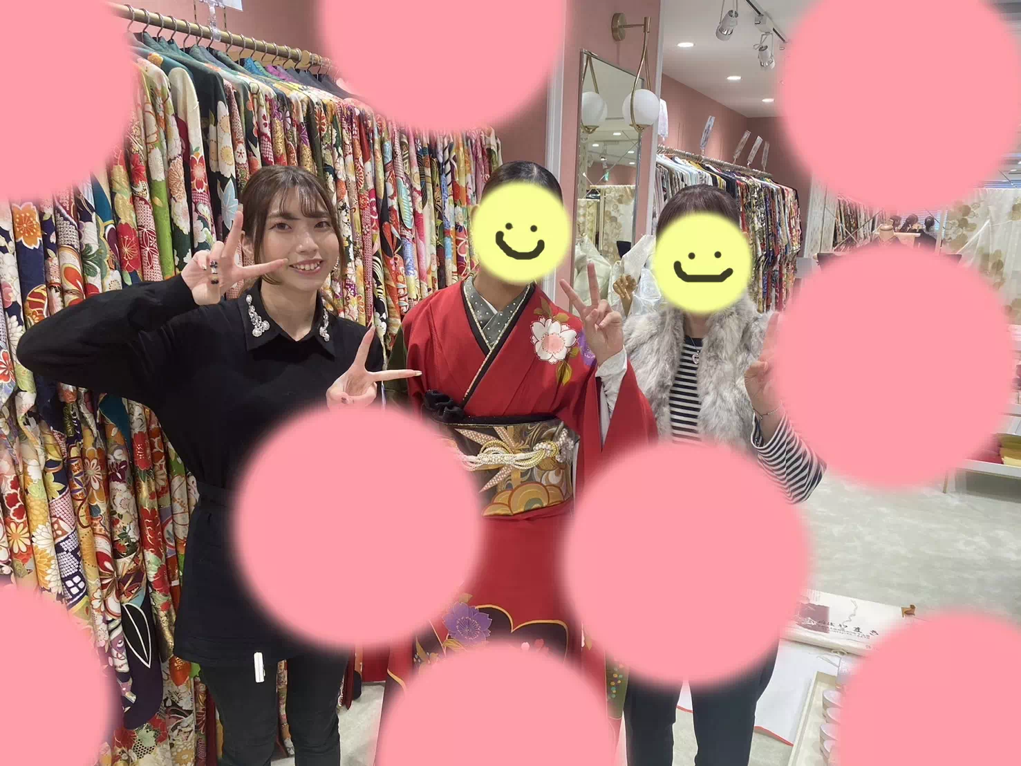 【TAKAZEN姫路店】♡3日 ママ振をイマドキかっこよくアレンジした姫路市で2026年成人式の姫ちゃん♡