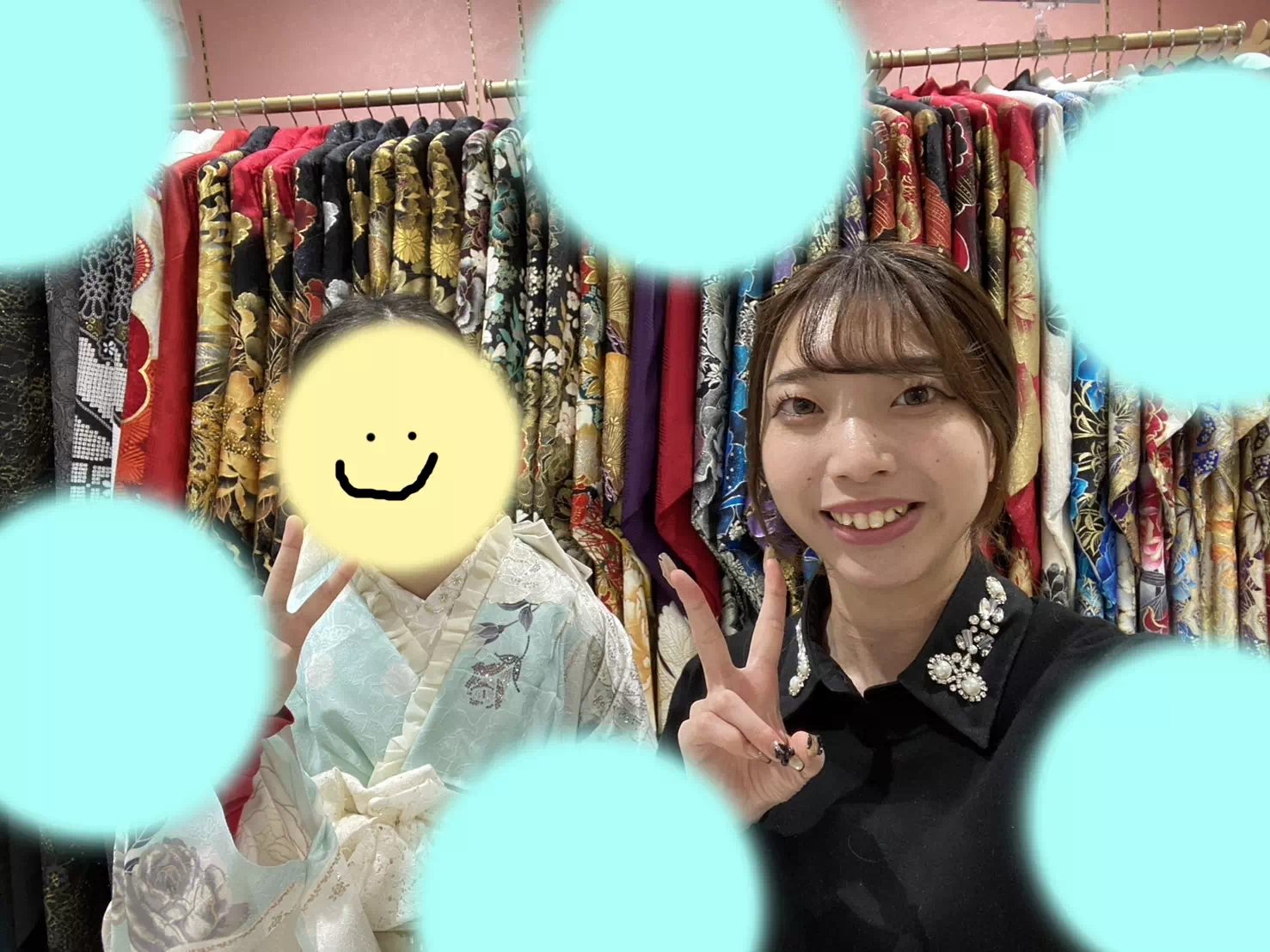 【TAKAZEN姫路店】♡10日 TAKAZENオリジナル水色のヘップバーンが可愛い姫路市の2025年成人の前撮りフォトプラン姫ちゃん♡