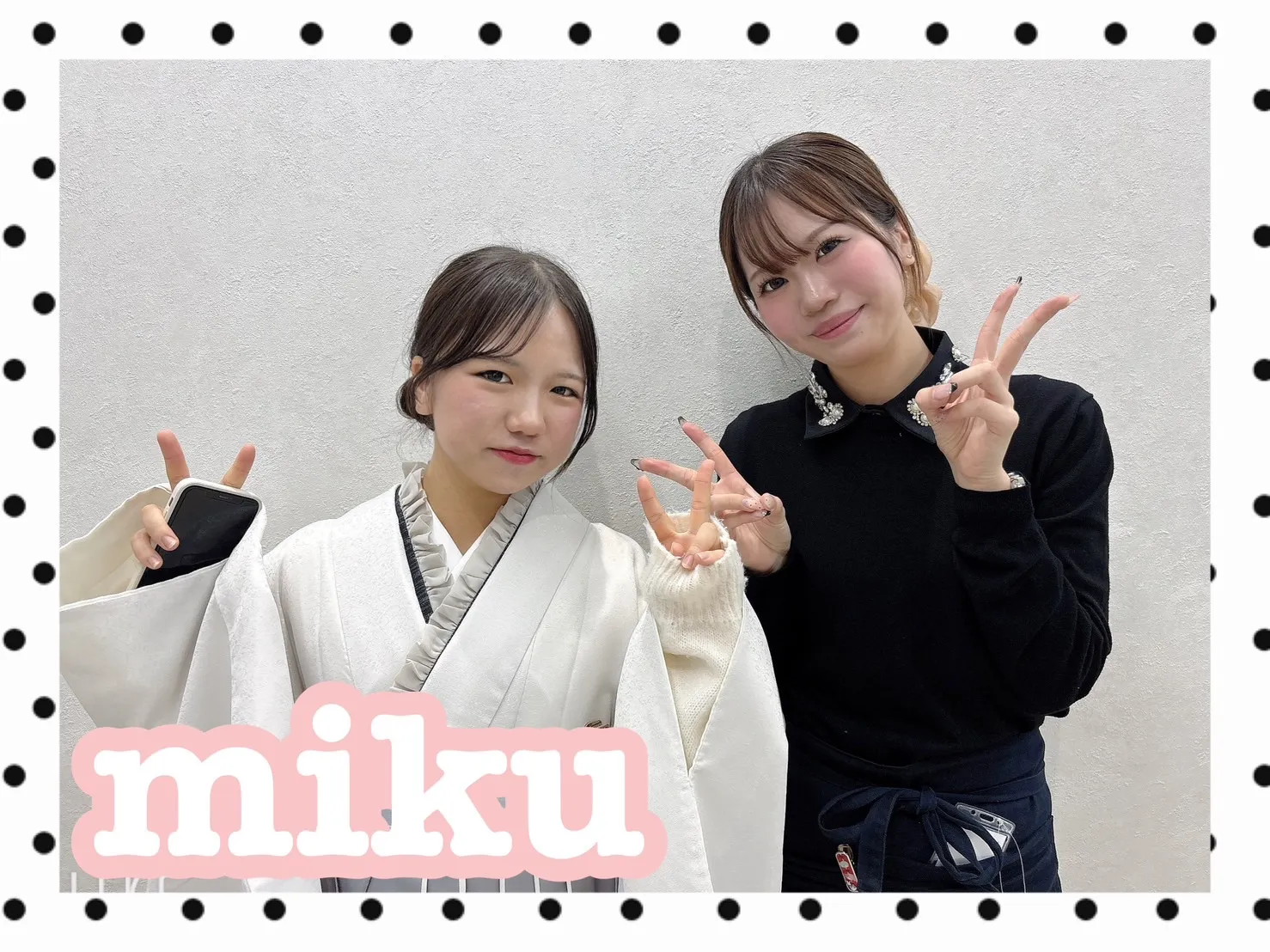 【TAKAZEN橿原店】18日♡2025年卒業のシンプルでイマドキおしゃれな卒業式袴姫ちゃん♡