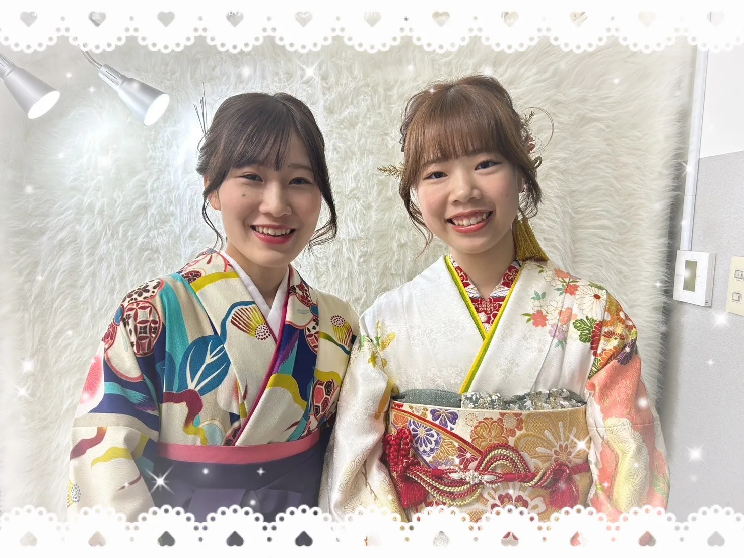 成人式 振袖 前撮り撮影会 姉妹様 可愛い 袴 卒業式 綺麗 オシャレ 華やか 色とりどり
