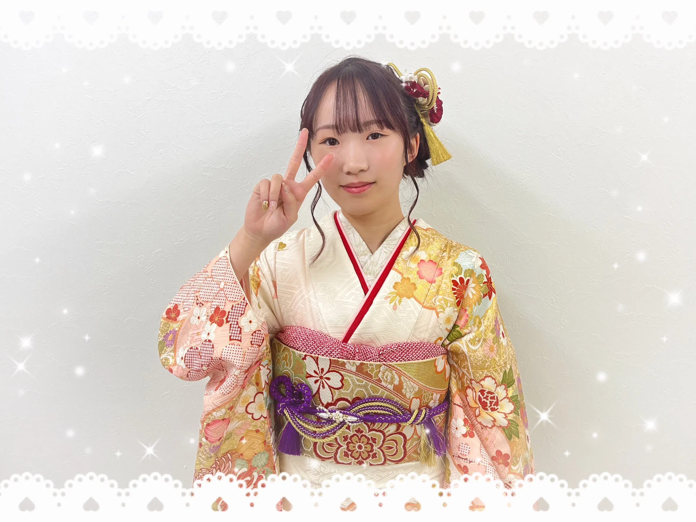 成人式 振袖 前撮り撮影会 可愛い 古典 華やか 綺麗 オシャレ ピンク