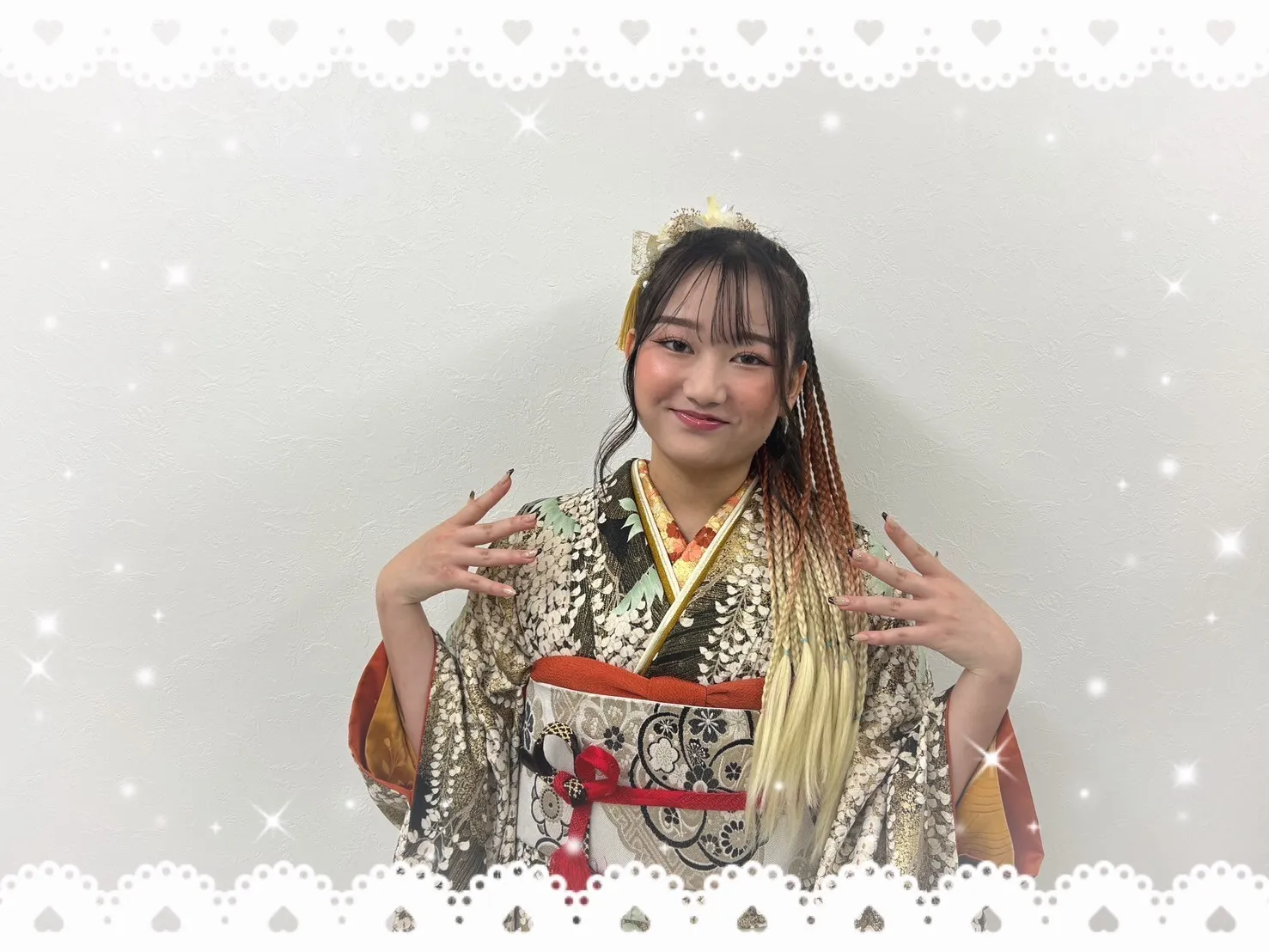 成人式 振袖 前撮り撮影会 持ち込み 可愛い オシャレ 個性的 華やか