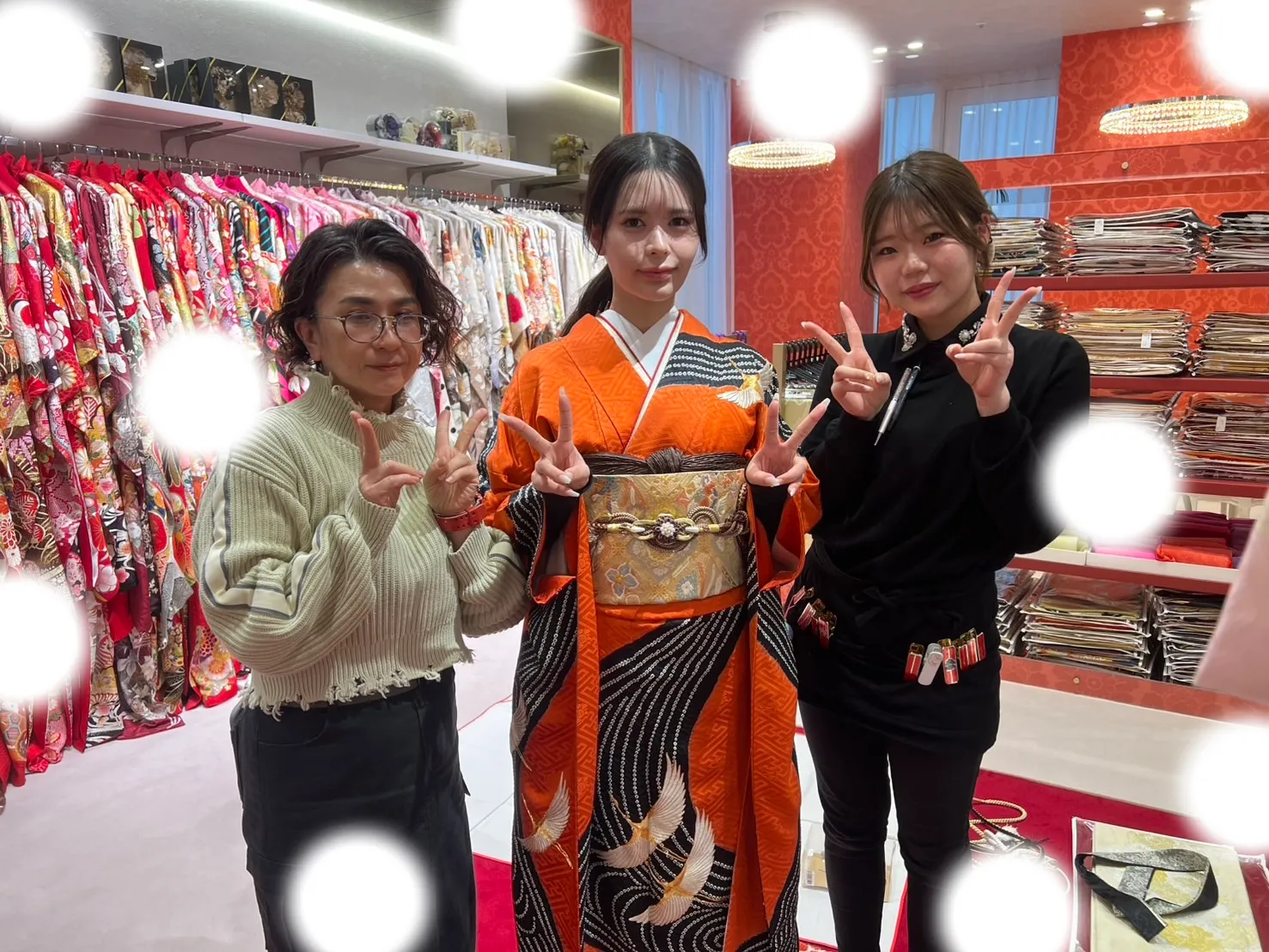 成人式　前撮り　梅田　振袖レンタル　袴レンタル　家族写真　前撮り撮影会