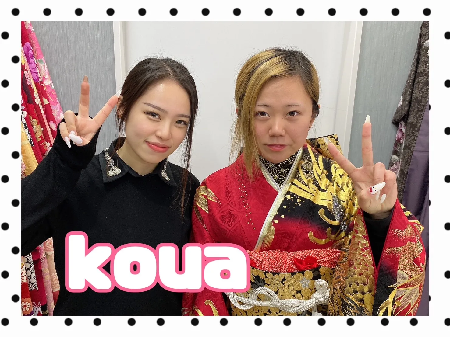 【TAKAZEN橿原店】21日♡2026年成人の一番目立つ!キラキラジャパンモードお振袖姫ちゃん♡