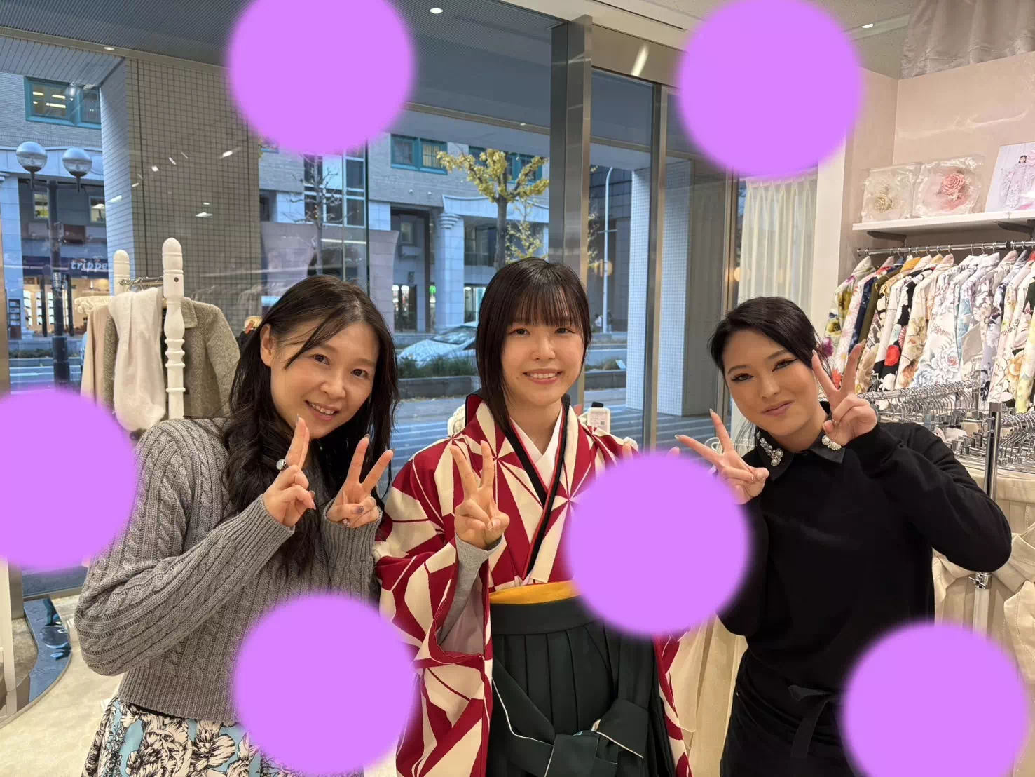 TAKAZEN神戸店 前撮り撮影会 イマドキ カワイイ コディネート 振袖 レンタル 袴