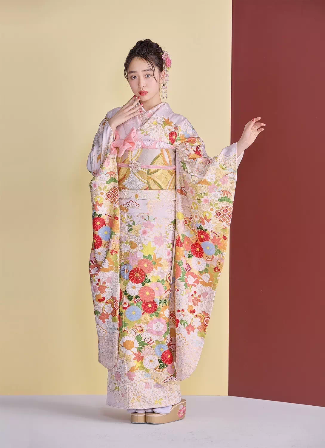 TAKAZEN神戸店 神戸旧居留地 オススメ 新作 前撮り撮影会 イマドキ カワイイ コディネート 振袖 レンタル 袴