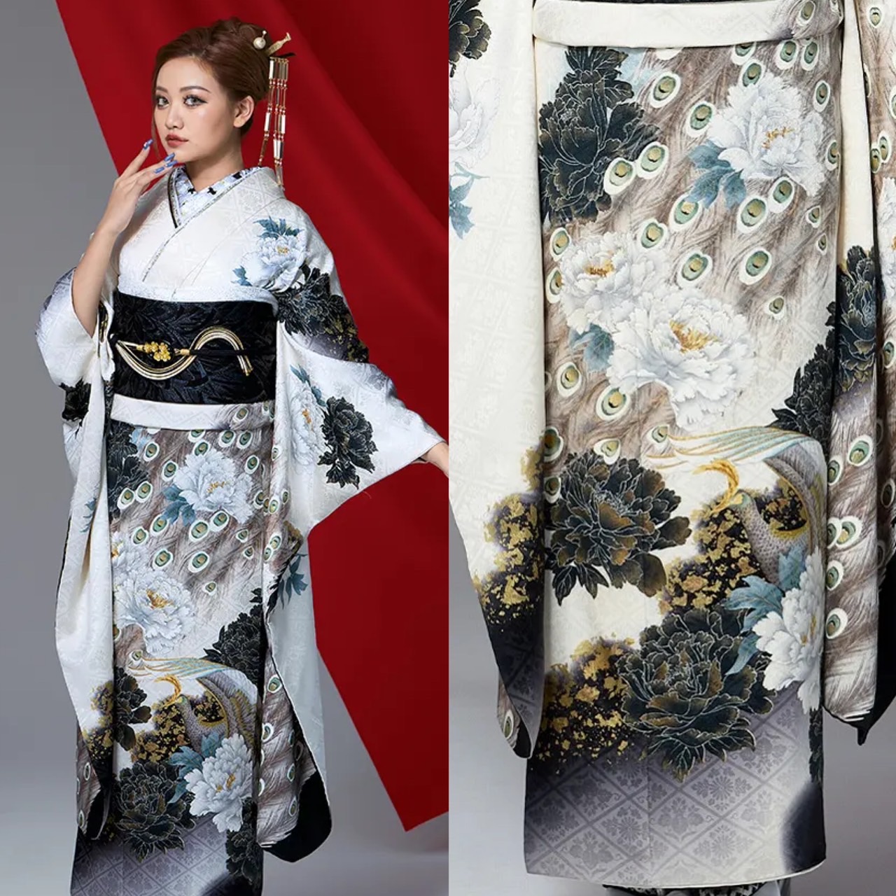 振袖レンタル 奈良 橿原 かわいい おしゃれ 個性派 かわいい かっこいい くすみ イマドキ