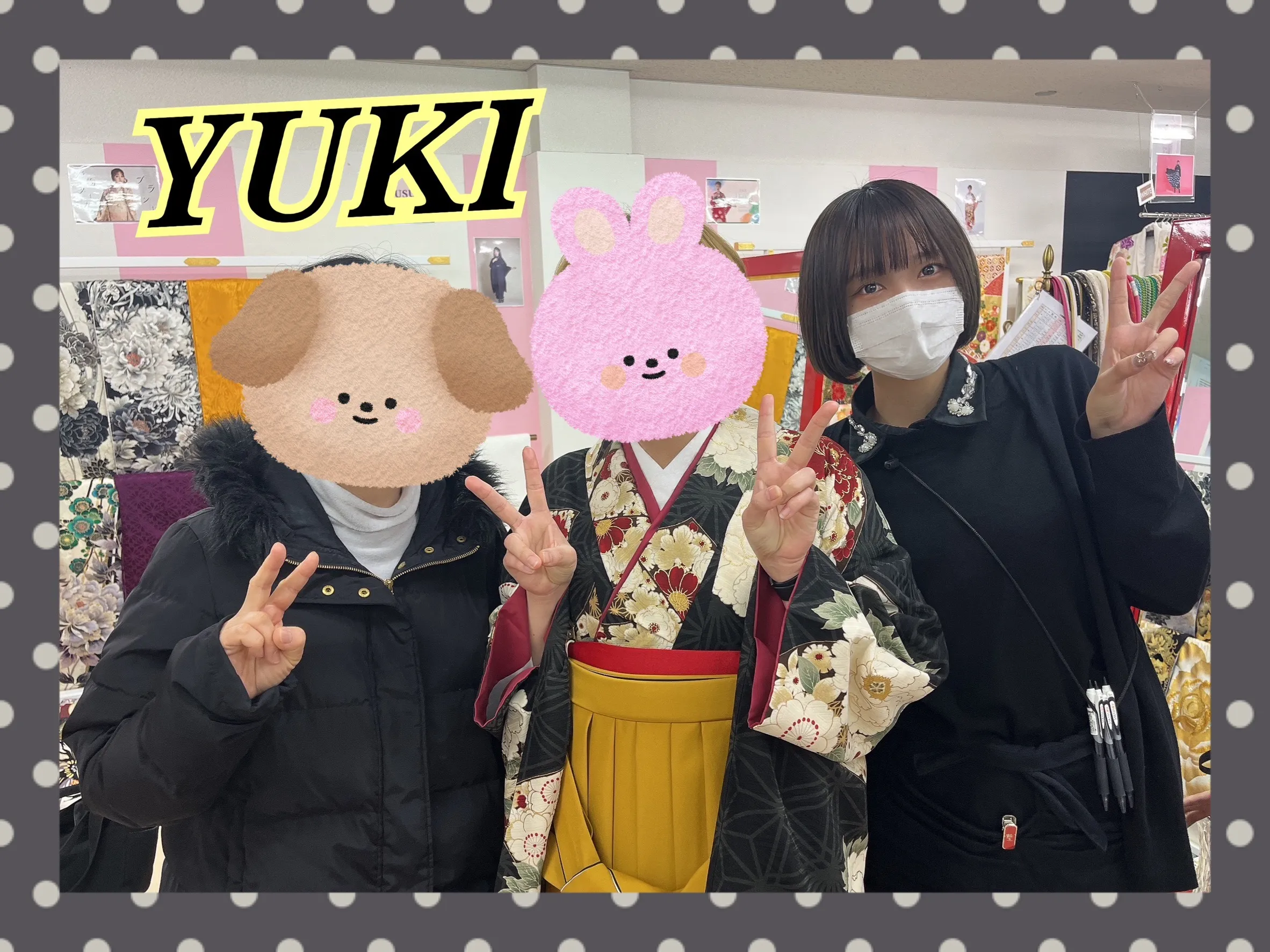 袴 レンタル 奈良 九重ブランド袴 古典柄 白/黒 牡丹柄 王道 かっこいい 大人っぽい ブーツコーデ