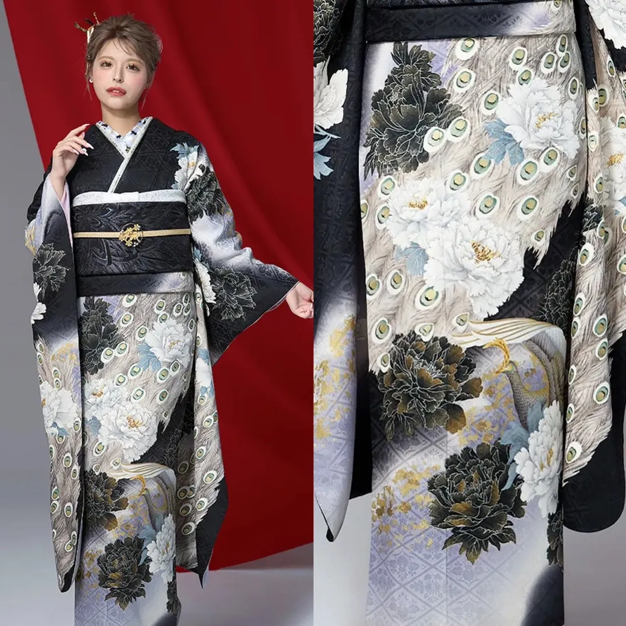 振袖レンタル 奈良 橿原 かわいい おしゃれ 個性派 かわいい かっこいい くすみ イマドキ