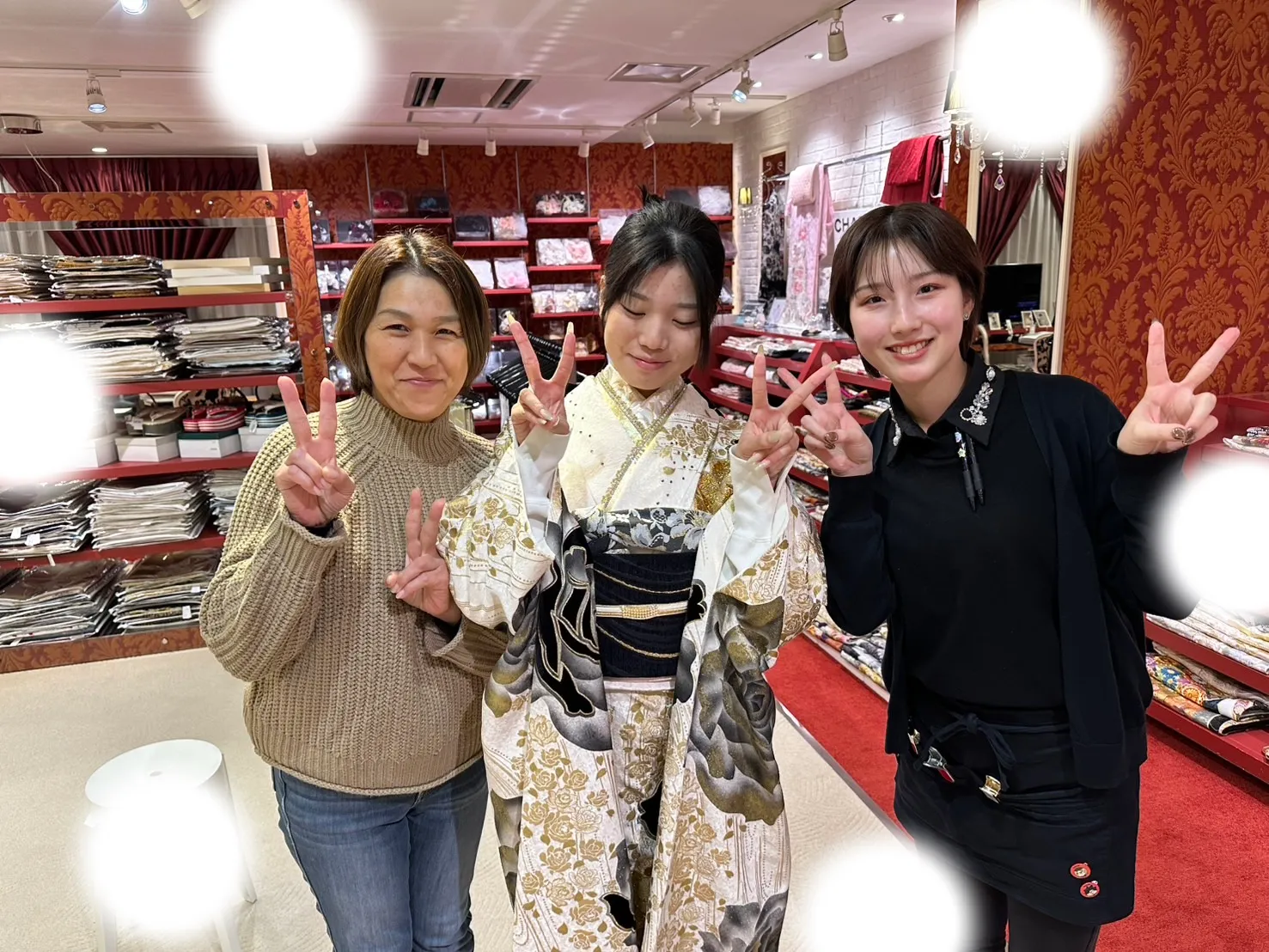 振袖レンタル 前撮り フォトプラン 古典 かわいい キラキラ ヘップバーン