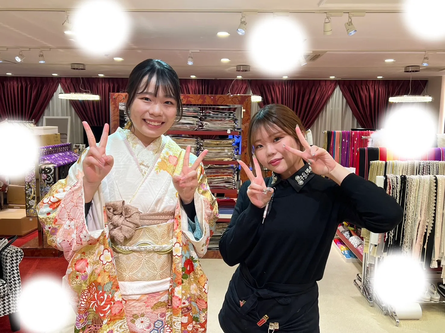 成人式 前撮り 梅田 振袖レンタル くすみ
