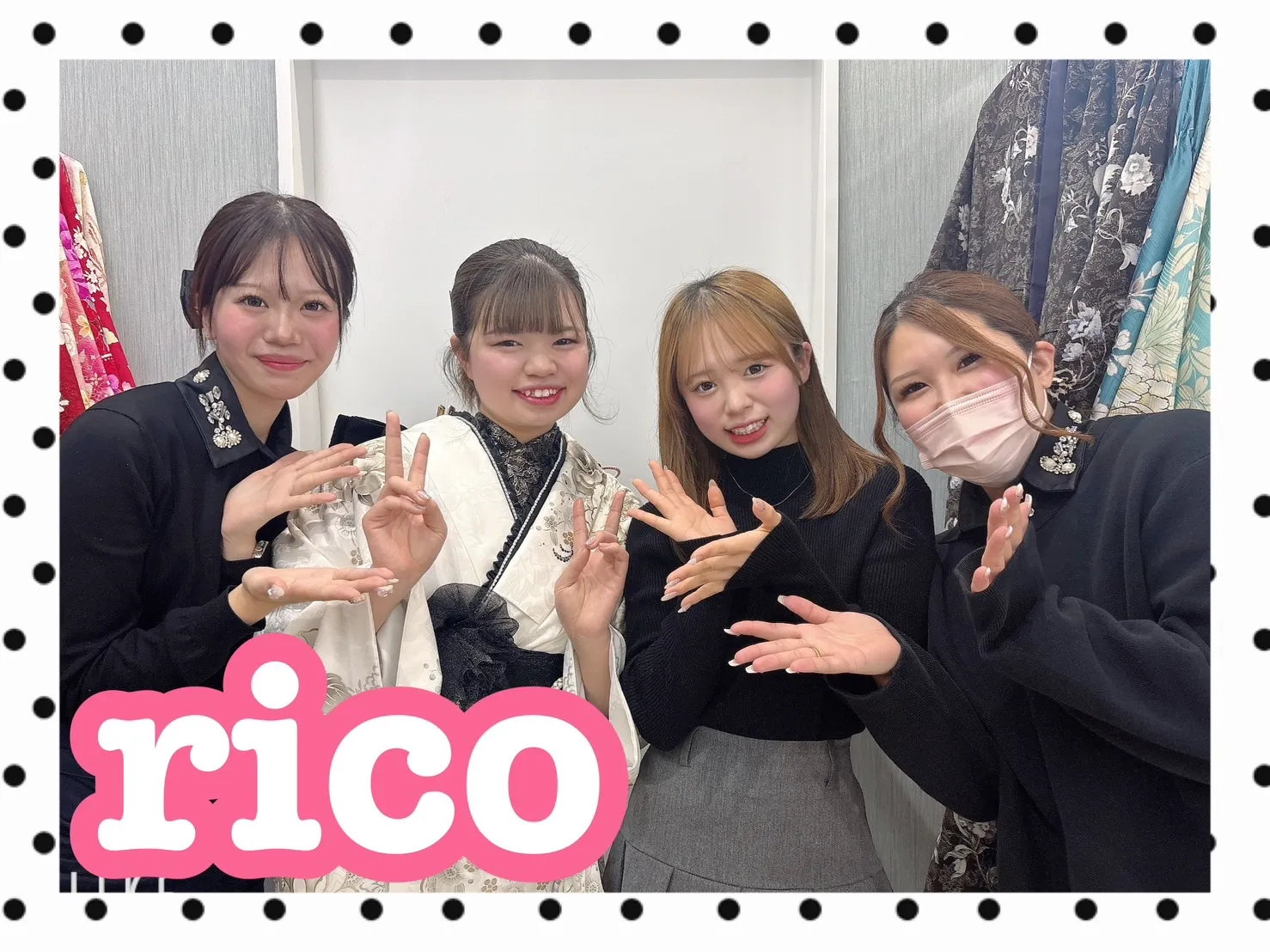 【TAKAZEN橿原店】23日♡キラキラ可愛いTAKAZENオリジナルのヘップバーンコスメカラーのお振袖でお写真プラン姫ちゃん♡