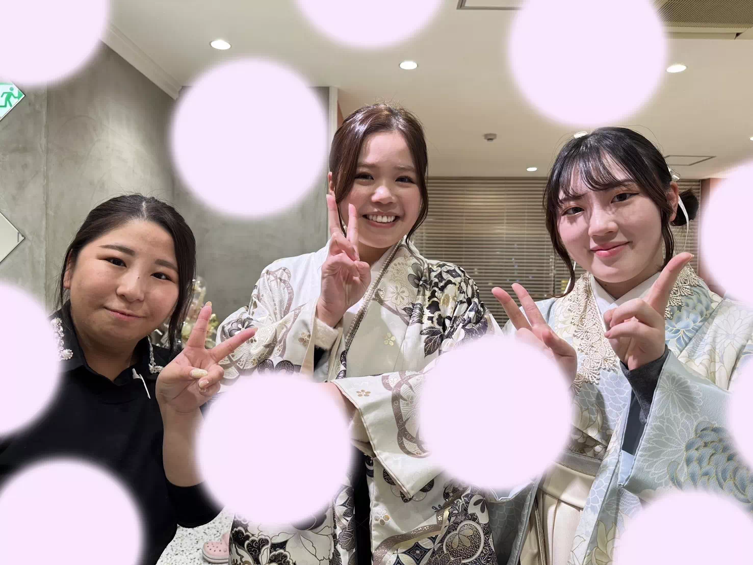 【TAKAZEN姫路店】♡24日お友達同士でご来店の袴姫ちゃん♡