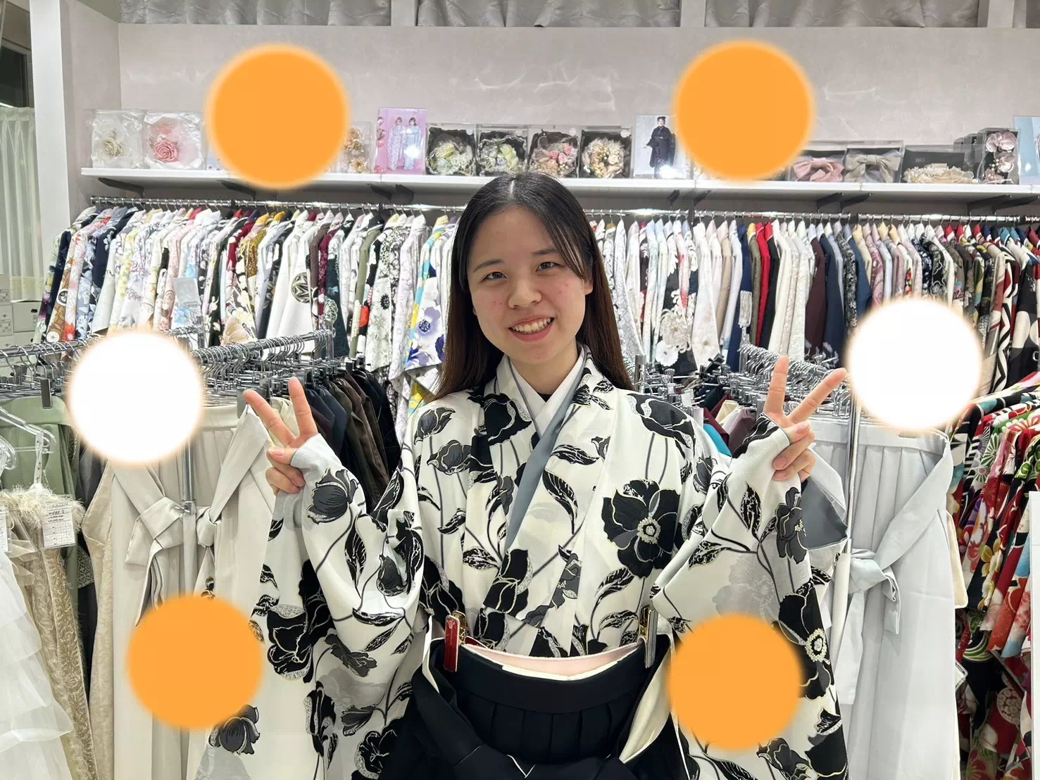 TAKAZEN神戸店 前撮り撮影会 イマドキ カワイイ コディネート 振袖 レンタル 袴