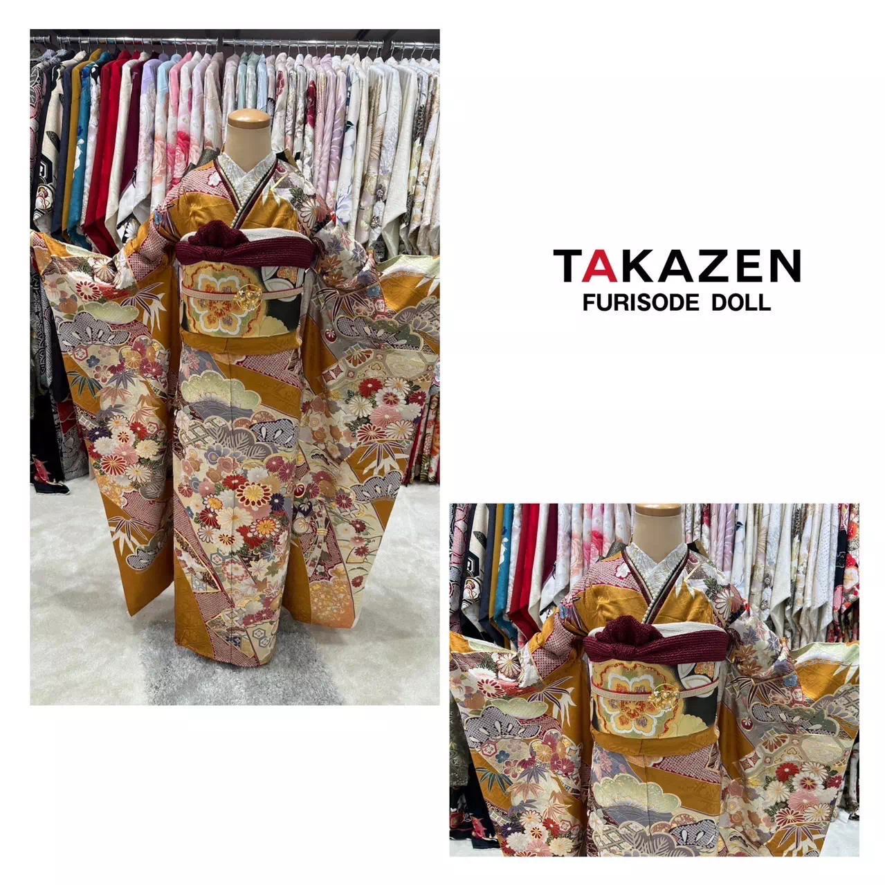 TAKAZEN神戸店 前撮り撮影会 イマドキ カワイイ コディネート 振袖 レンタル 袴