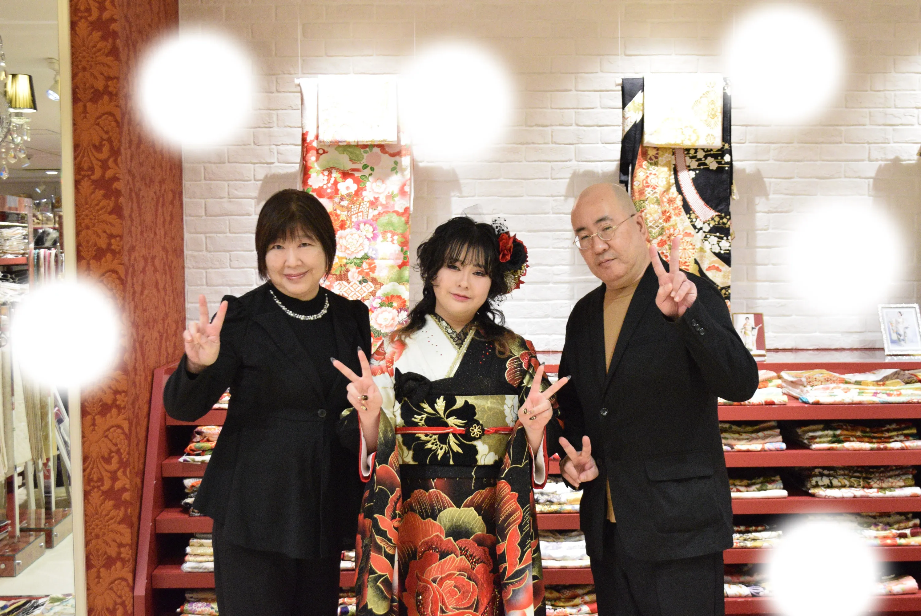 成人式　前撮り　梅田　モード　赤　キラキラ　かっこいい　個性的　人気