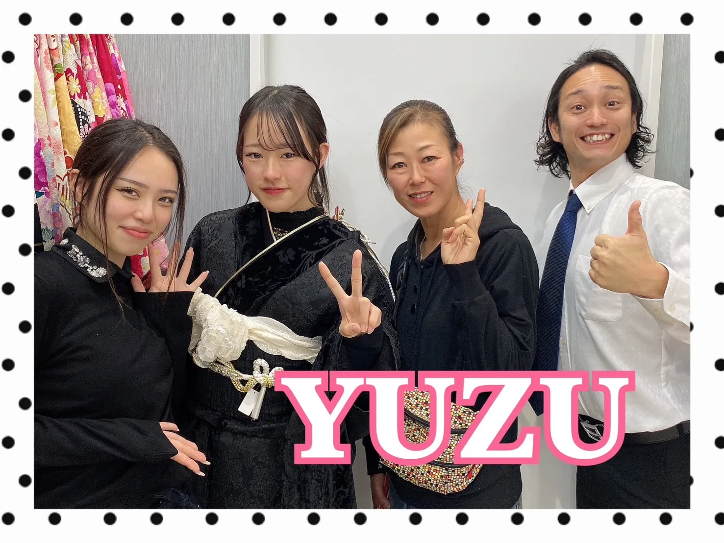 【TAKAZEN橿原店】8日♡2027年成人の真っ黒でオシャレなくすみレトロのお振袖姫ちゃん&2025年卒業のくすみカラーのかわいい袴姫ちゃんたち♡