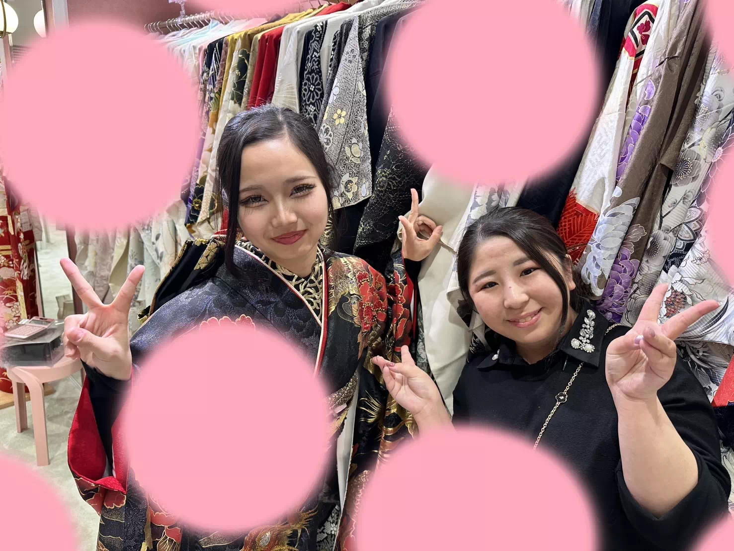 【TAKAZEN姫路店】♡7日 2026年成人のド派手で可愛い誰にも負けない振袖姫ちゃん♡
