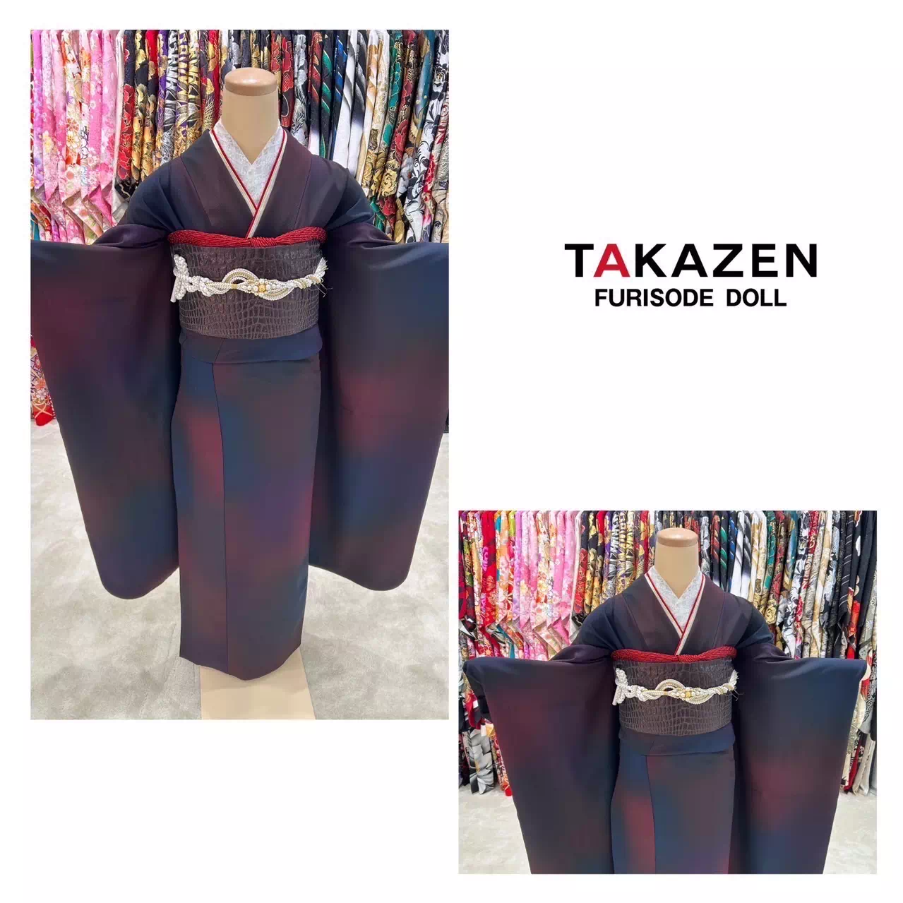 TAKAZEN神戸店 前撮り撮影会 イマドキ カワイイ コディネート 振袖 レンタル 袴