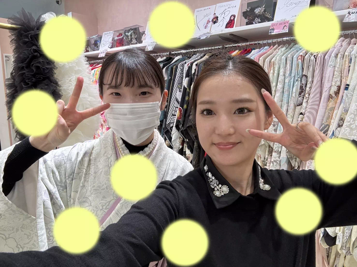 TAKAZEN神戸店 前撮り撮影会 イマドキ カワイイ コディネート 振袖 レンタル 袴