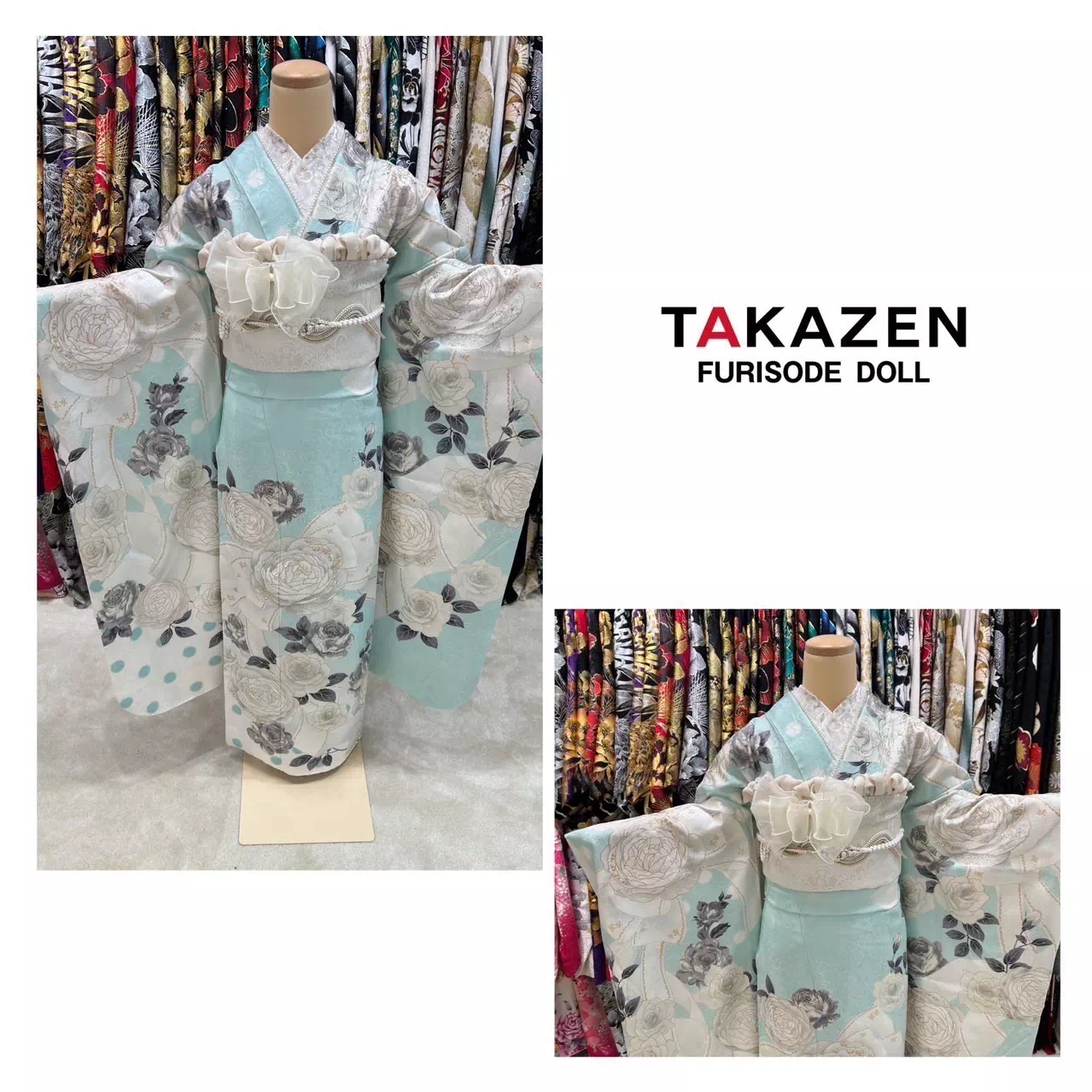 TAKAZEN神戸店 前撮り撮影会 イマドキ カワイイ コディネート 振袖 レンタル 袴