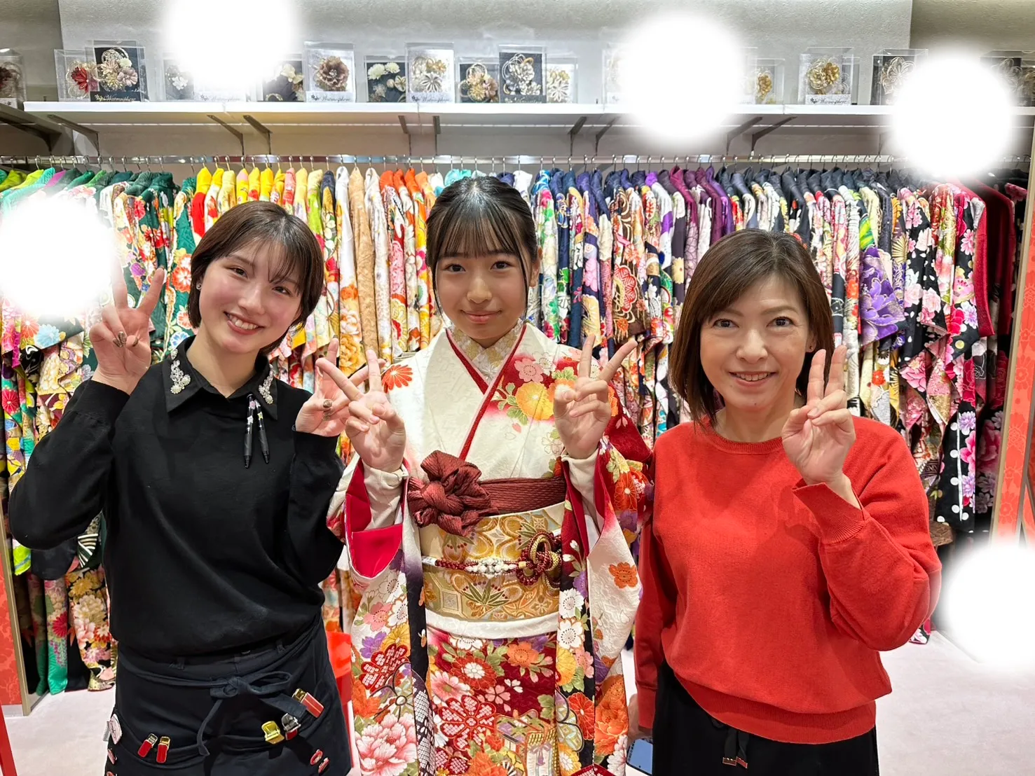 成人式 前撮り 梅田 振袖レンタル 袴レンタル 家族写真 前撮り撮影会
