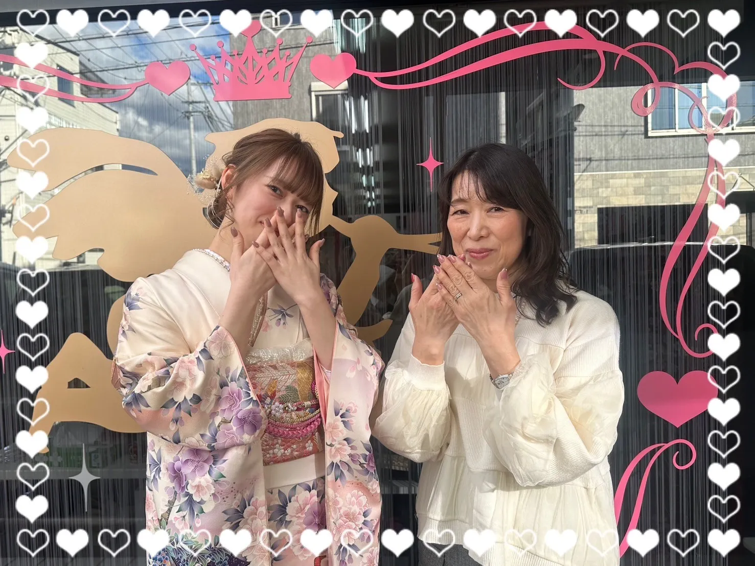 成人式 振袖 前撮り撮影会 奈良 持ち込み かわいい 綺麗 藤の花 綺麗