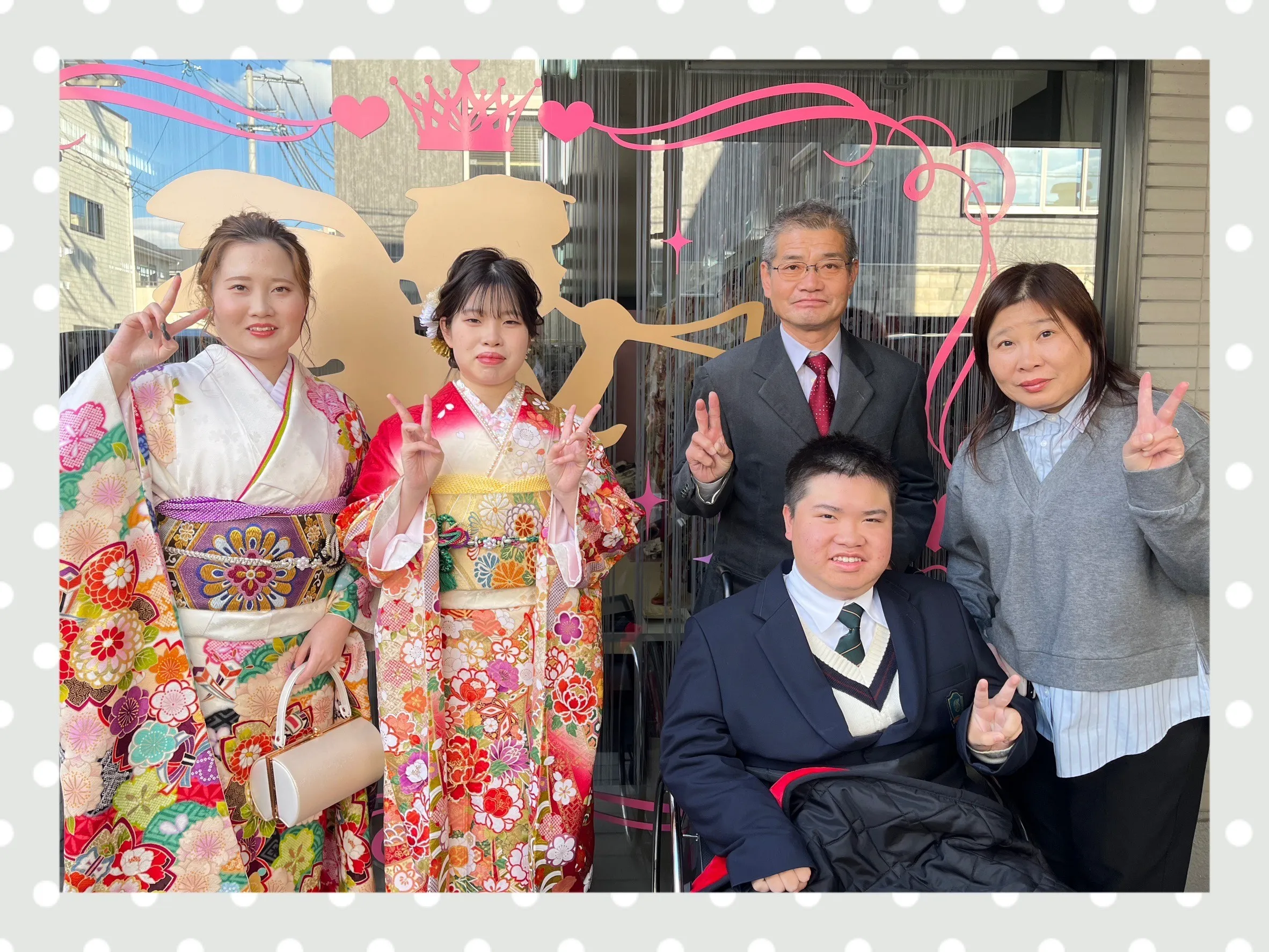 成人式 振袖 前撮り撮影会 奈良 可愛い 赤古典 綺麗 お上品 華やか 小花柄 はんなり