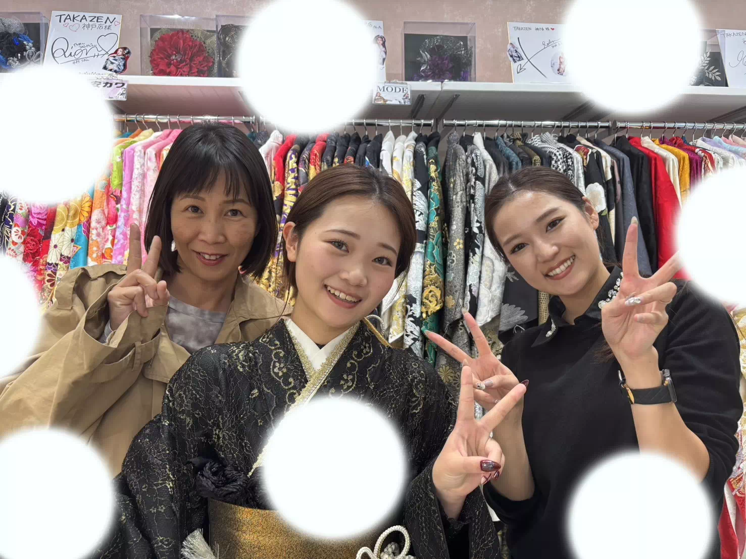 TAKAZEN神戸旧居留地店 前撮り撮影会 イマドキ カワイイ コディネート 振袖 レンタル 袴 フォトプラン 写真 だけ