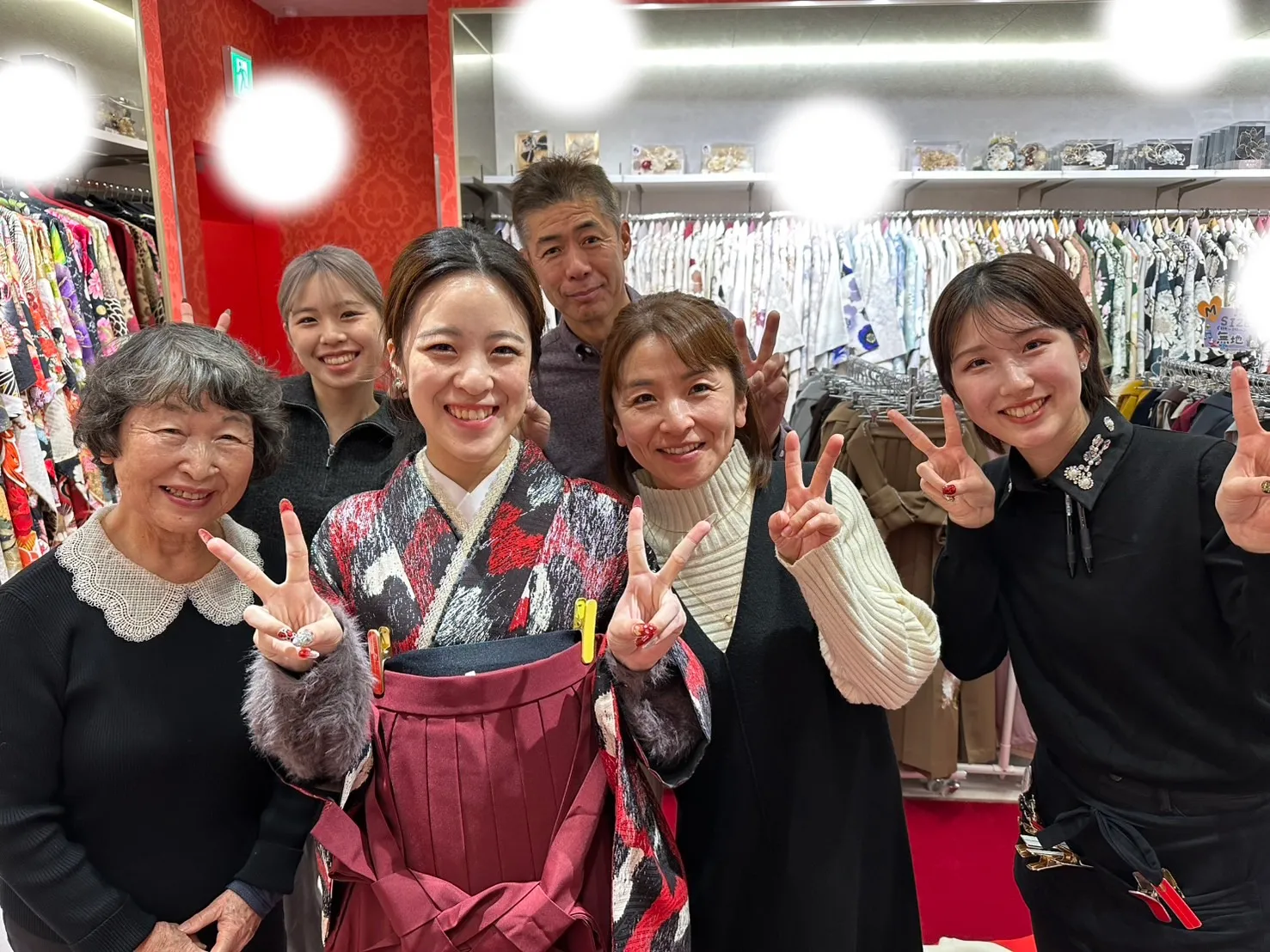 成人式　卒業式　TAKAZEN 袴レンタル