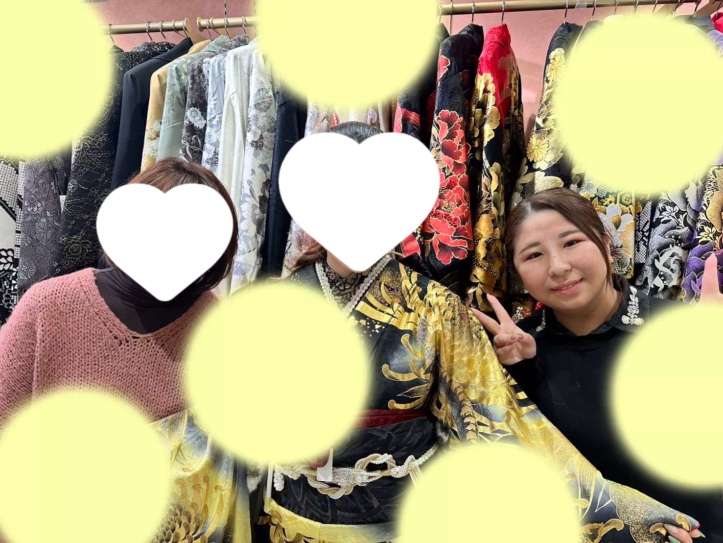 【TAKAZEN姫路店】♡27日 黒×黄色が派手かっこいいジャパンモードの虎振袖が似合う加古川市振袖レンタル姫ちゃん♡