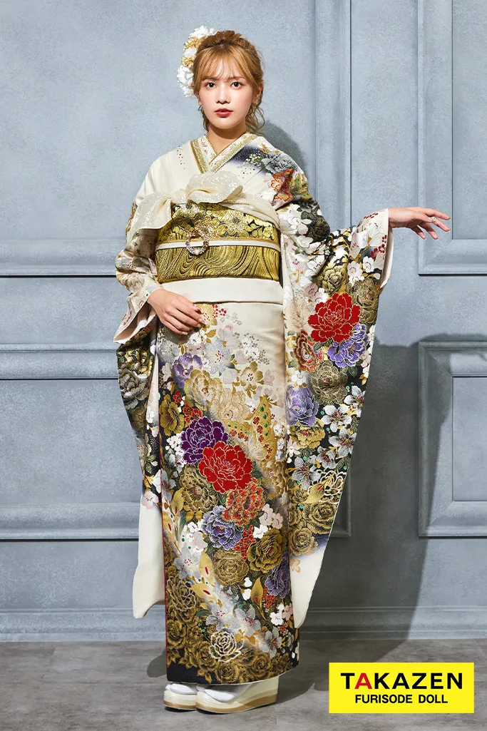 TAKAZEN 橿原 成人式 振袖 振袖レンタル 桂由美 可愛い ゴージャス