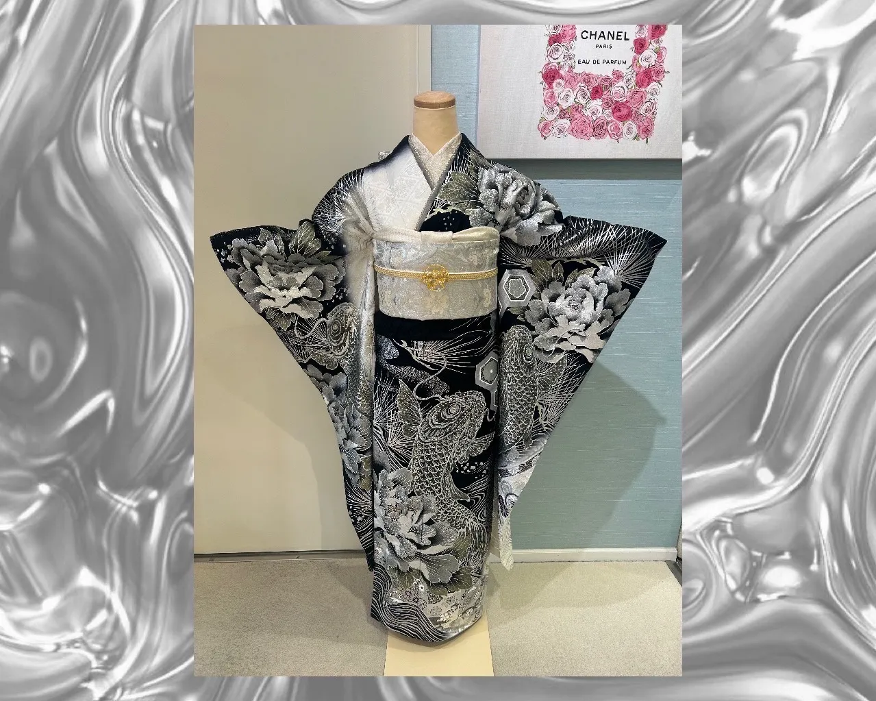 ジャパンモード　振袖　キラキラ