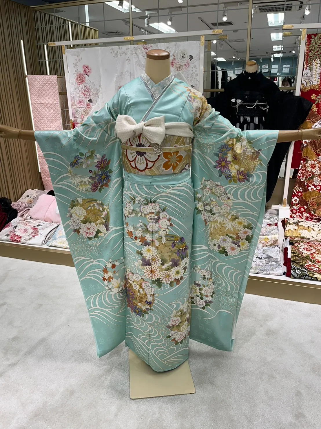 振袖レンタル　成人式　なんば　心斎橋