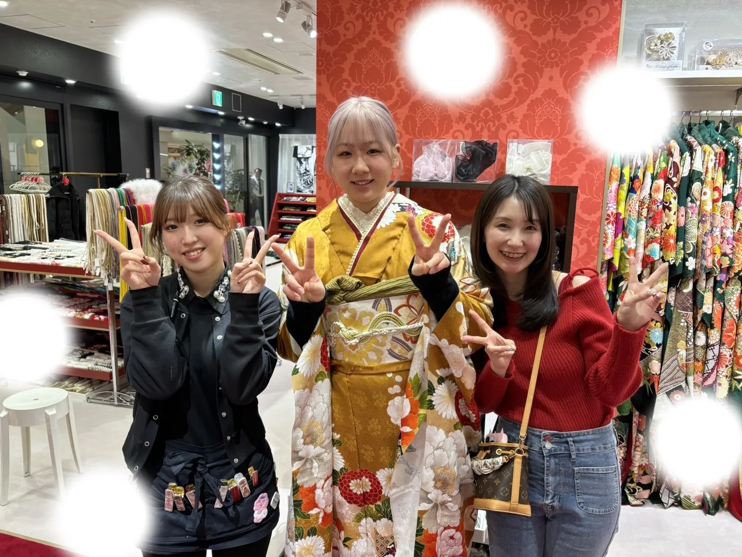 成人式　前撮り　梅田　振袖レンタル　袴レンタル　家族写真　前撮り撮影会