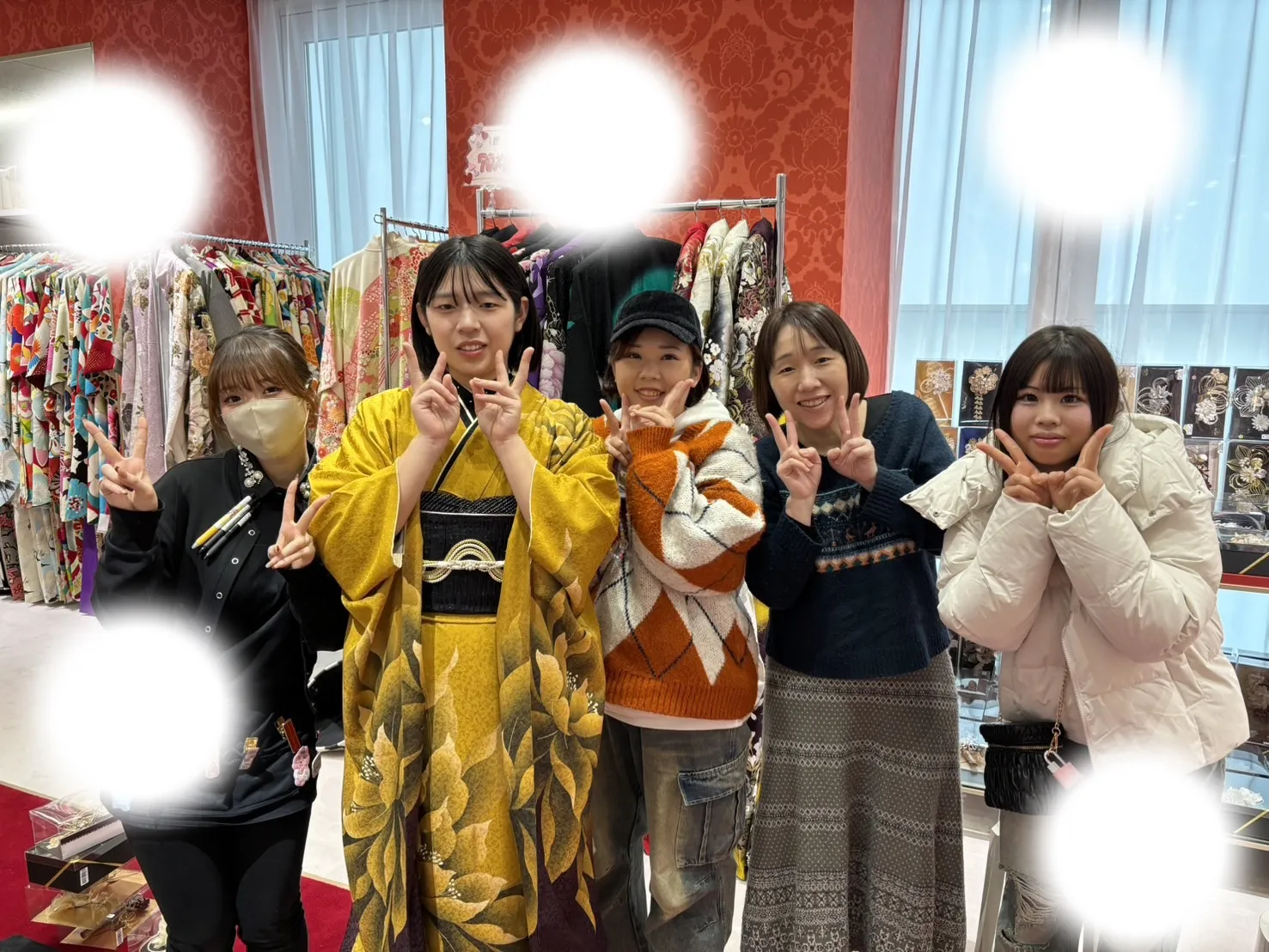 成人式 前撮り 梅田 袴 くすみカラー かわいい イマドキ 淡色 古典 タカゼン 撮影