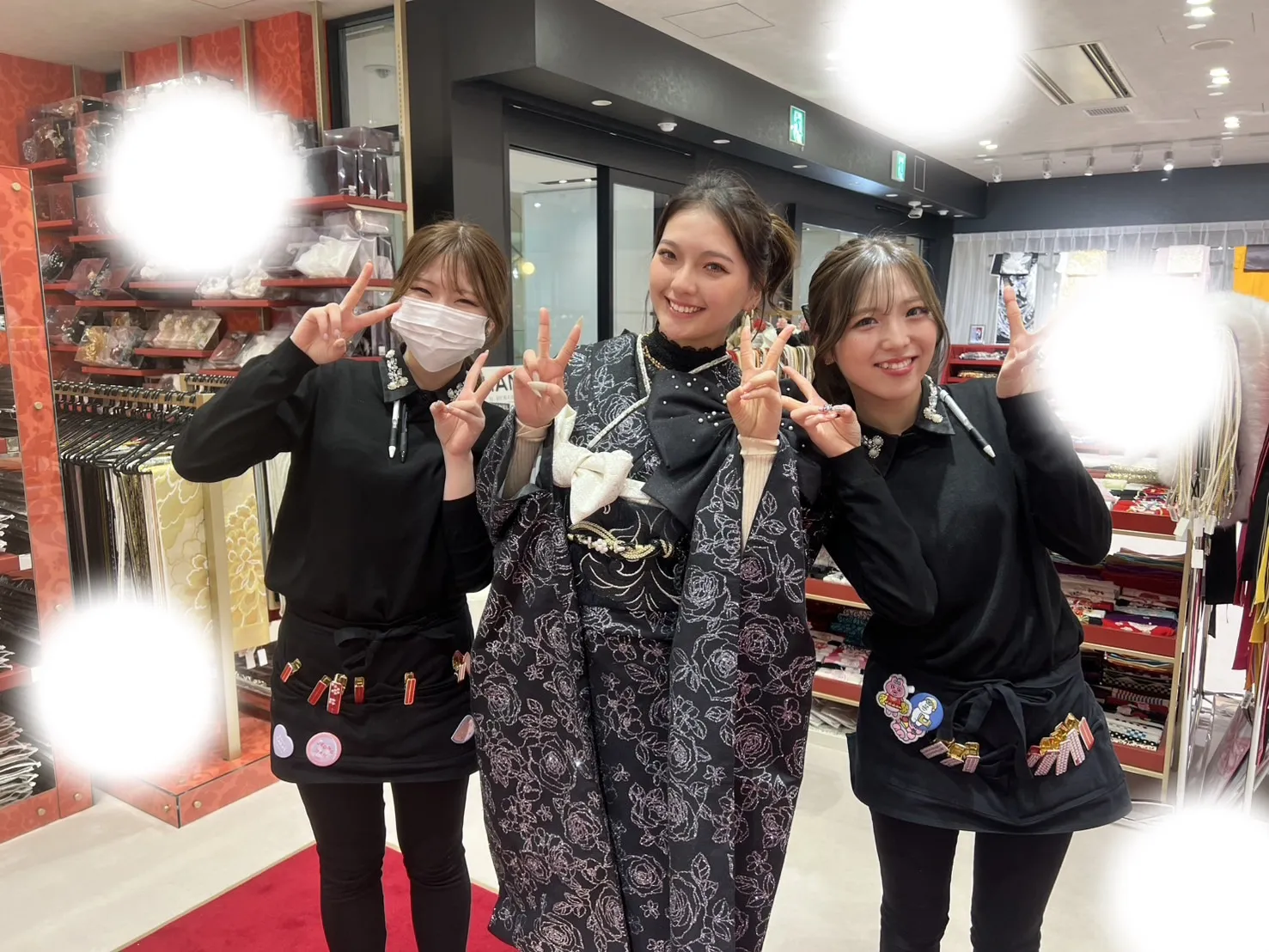 成人式　前撮り　梅田　袴　くすみカラー　かわいい　イマドキ　淡色　古典　タカゼン　撮影