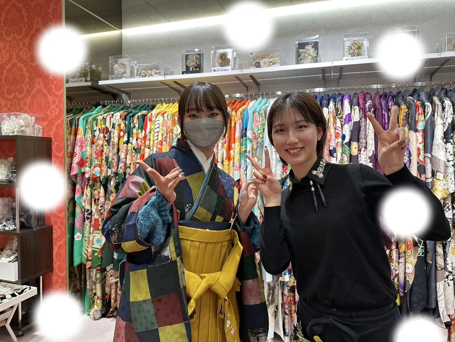 成人式 前撮り 梅田 袴 くすみカラー かわいい イマドキ 淡色 古典 タカゼン 撮影
