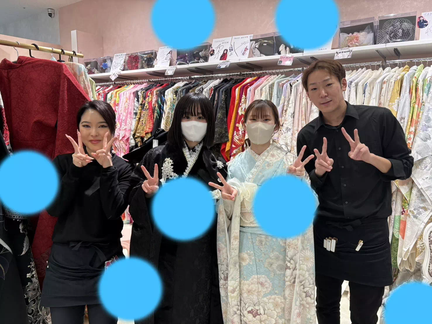 TAKAZEN神戸旧居留地店　成人式　振袖レンタル　かわいい　イマドキ　前撮り　三宮　振袖屋さん