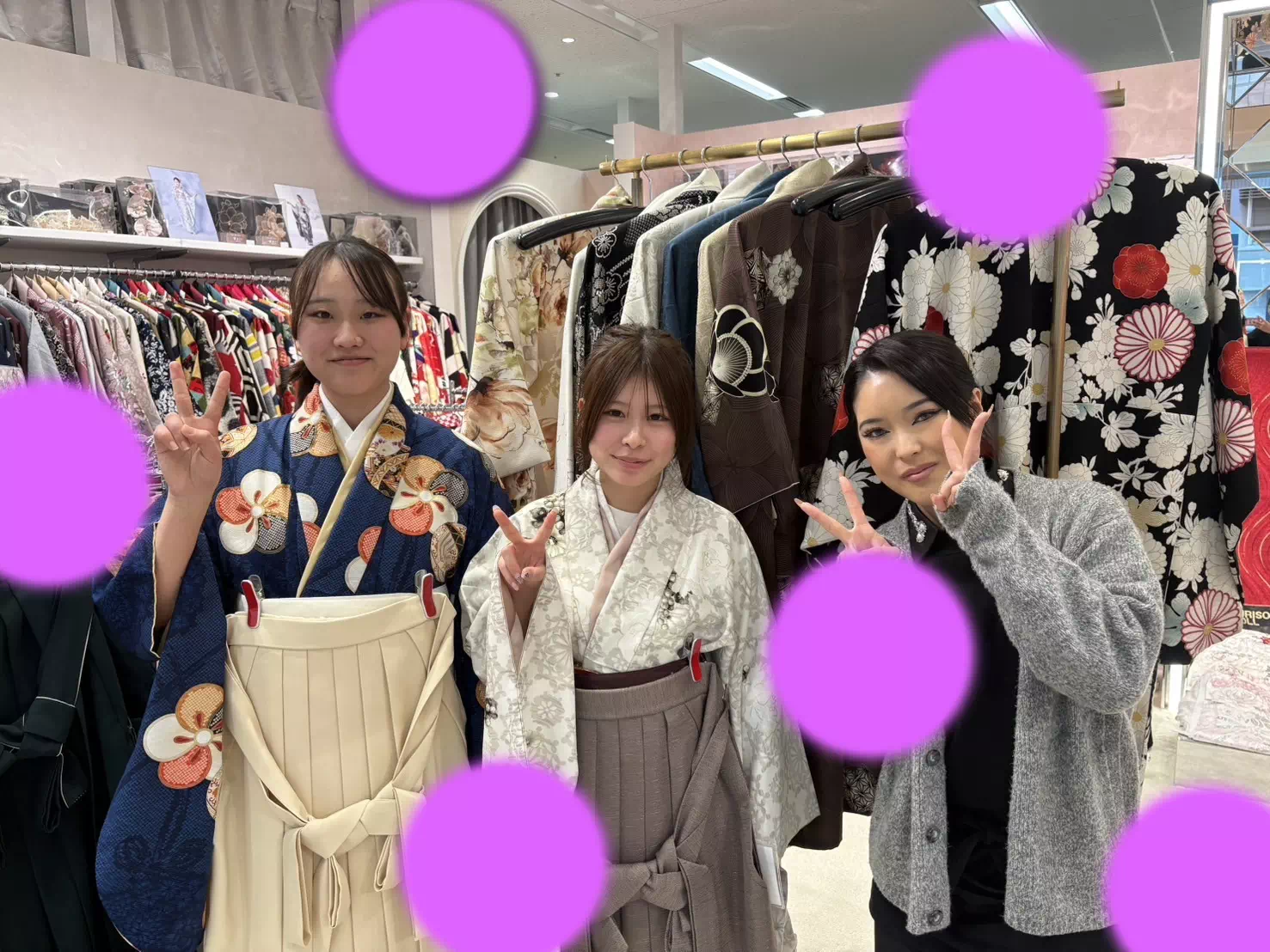 TAKAZEN神戸旧居留地　前撮り撮影会　卒業式　袴　レンタル
