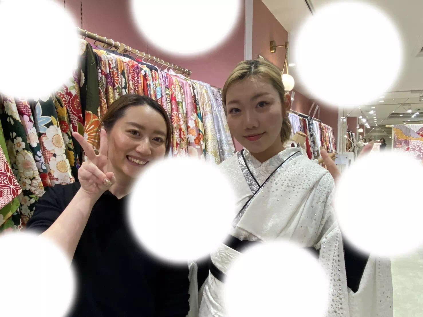 【TAKAZEN姫路店】♡23日 白のキラキラがオシャレ可愛いレトロスタイルの姫路市2028年成人式姫ちゃん♡