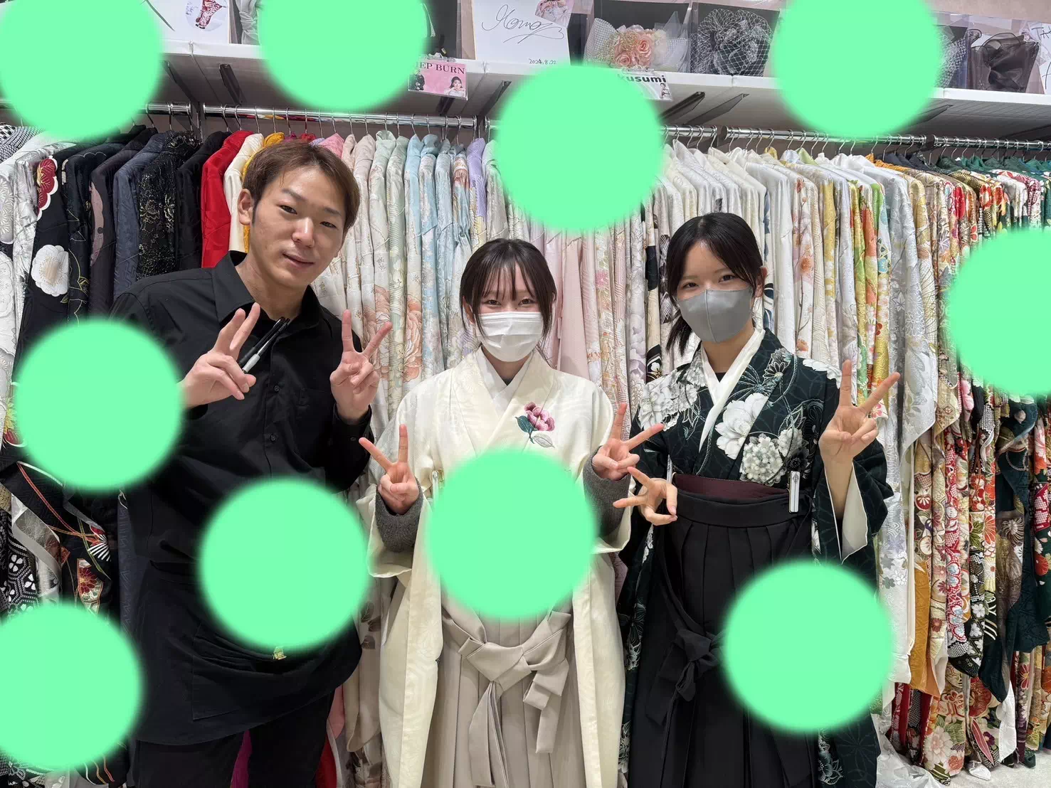 TAKAZEN神戸旧居留地店 袴レンタル かわいい イマドキ