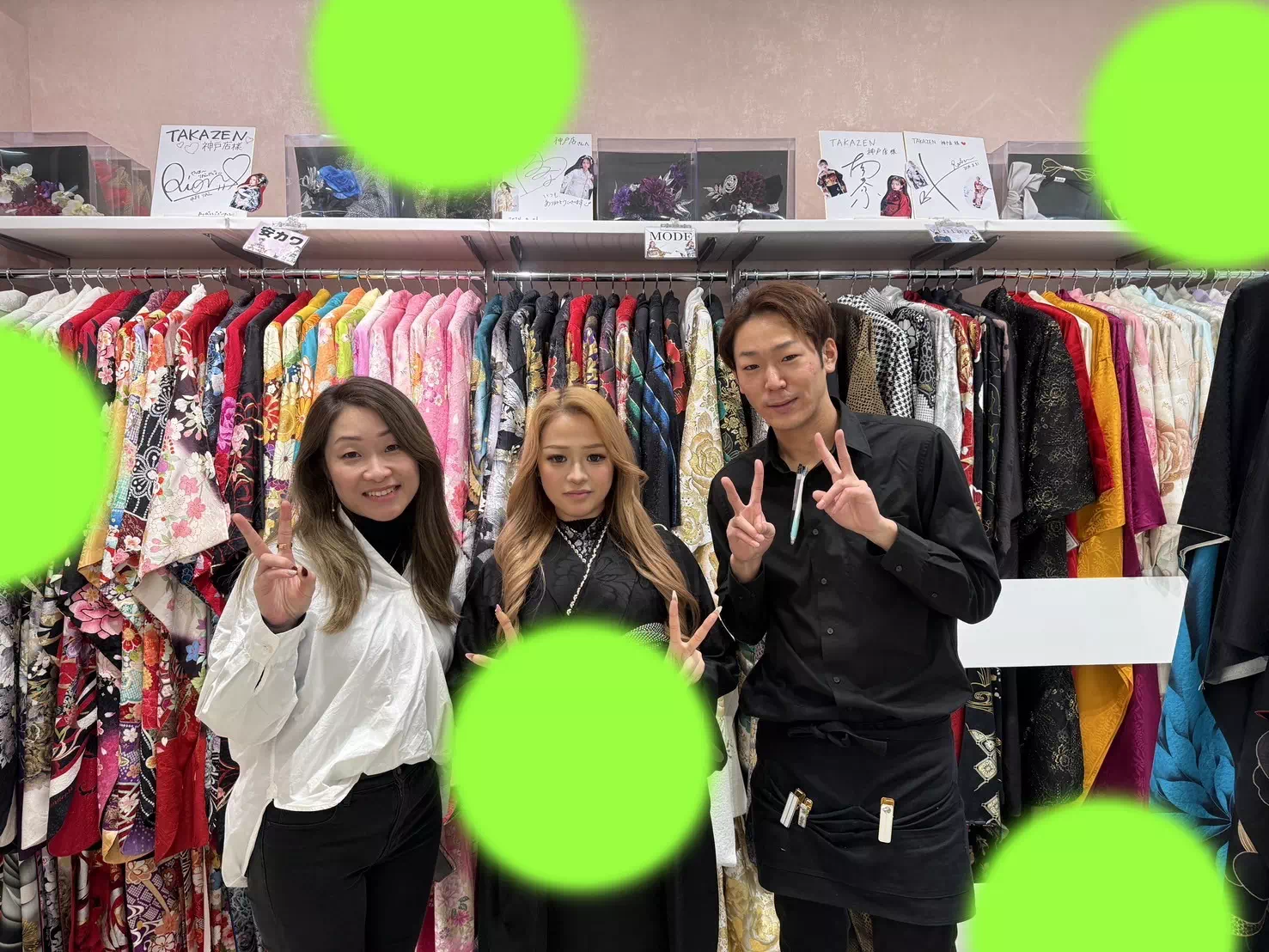 TAKAZEN神戸店 前撮り撮影会 イマドキ カワイイ コディネート 振袖 レンタル 袴