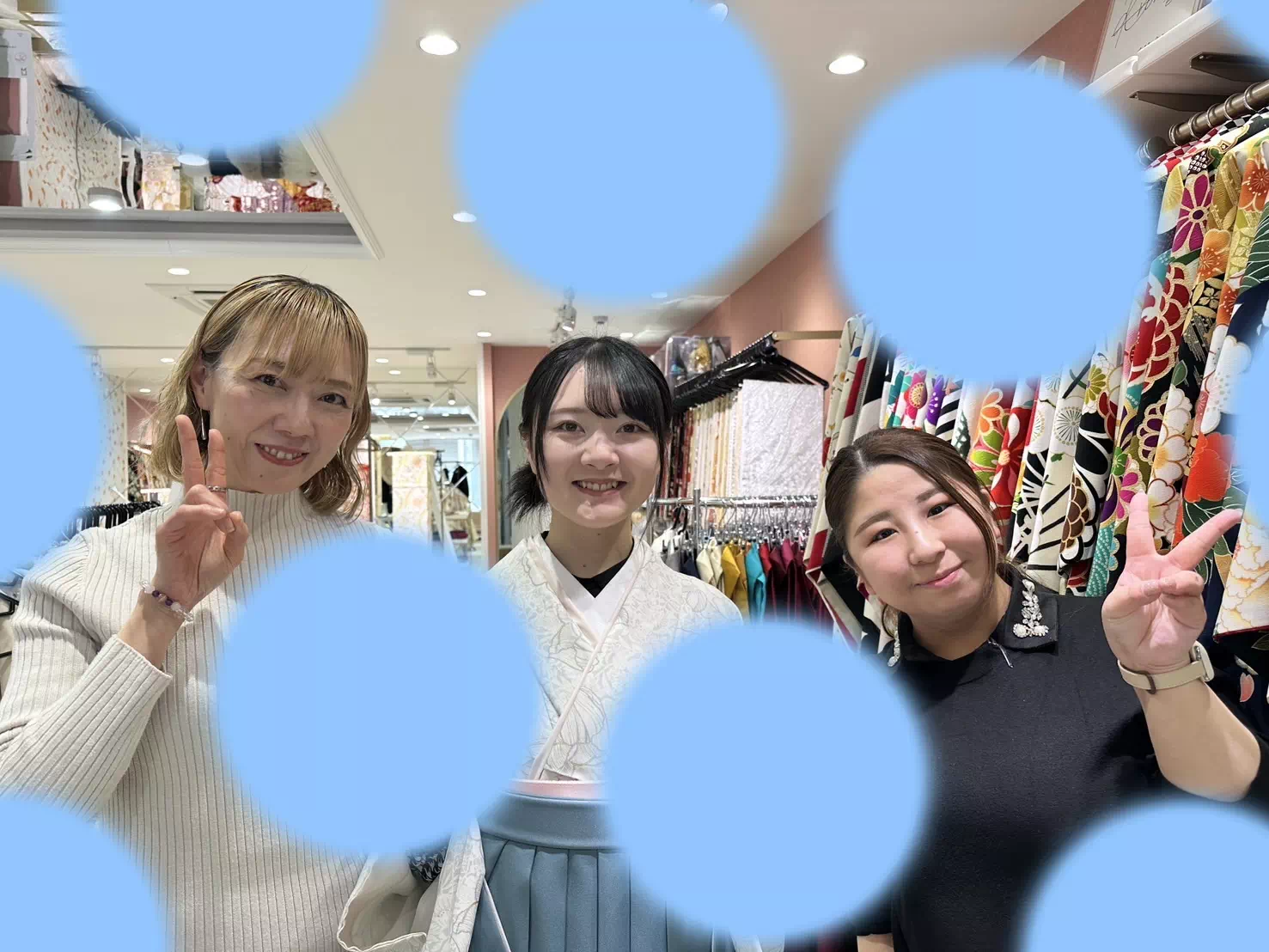 【TAKAZEN姫路店】♡24日 2025年卒業式のくすみカラーがお似合いの可愛い袴姫ちゃん♡