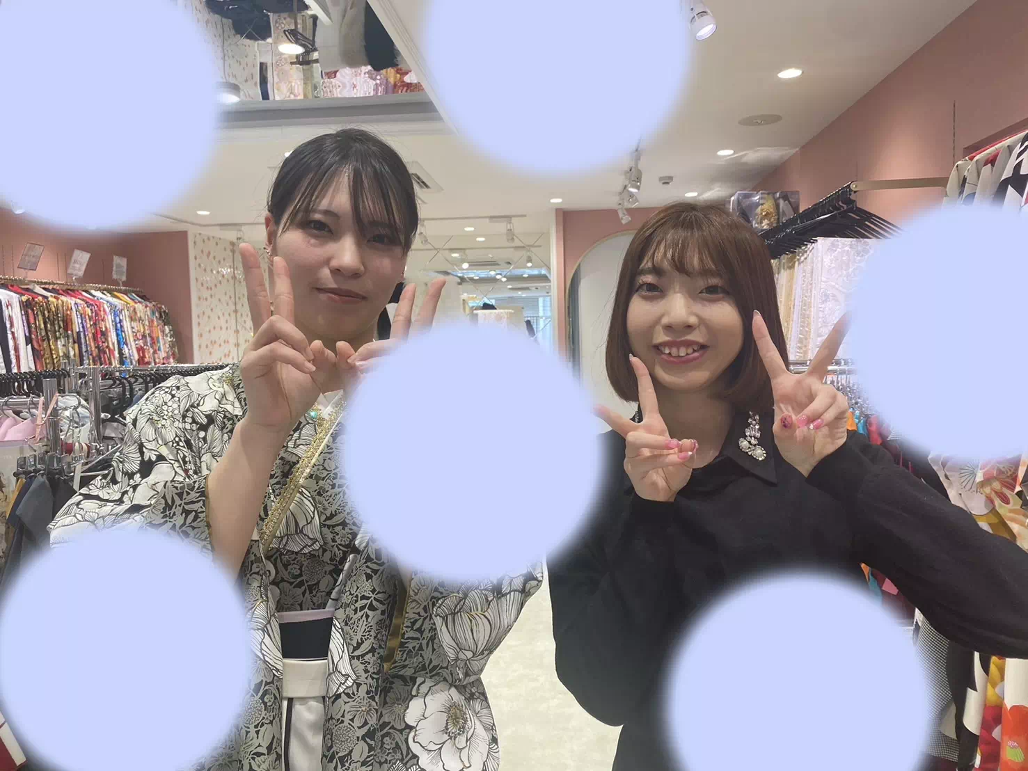 【TAKAZEN姫路店】♡29日 キラキラのモノトーンコーデがかっこいい姫路市卒業式の袴レンタル姫ちゃん♡